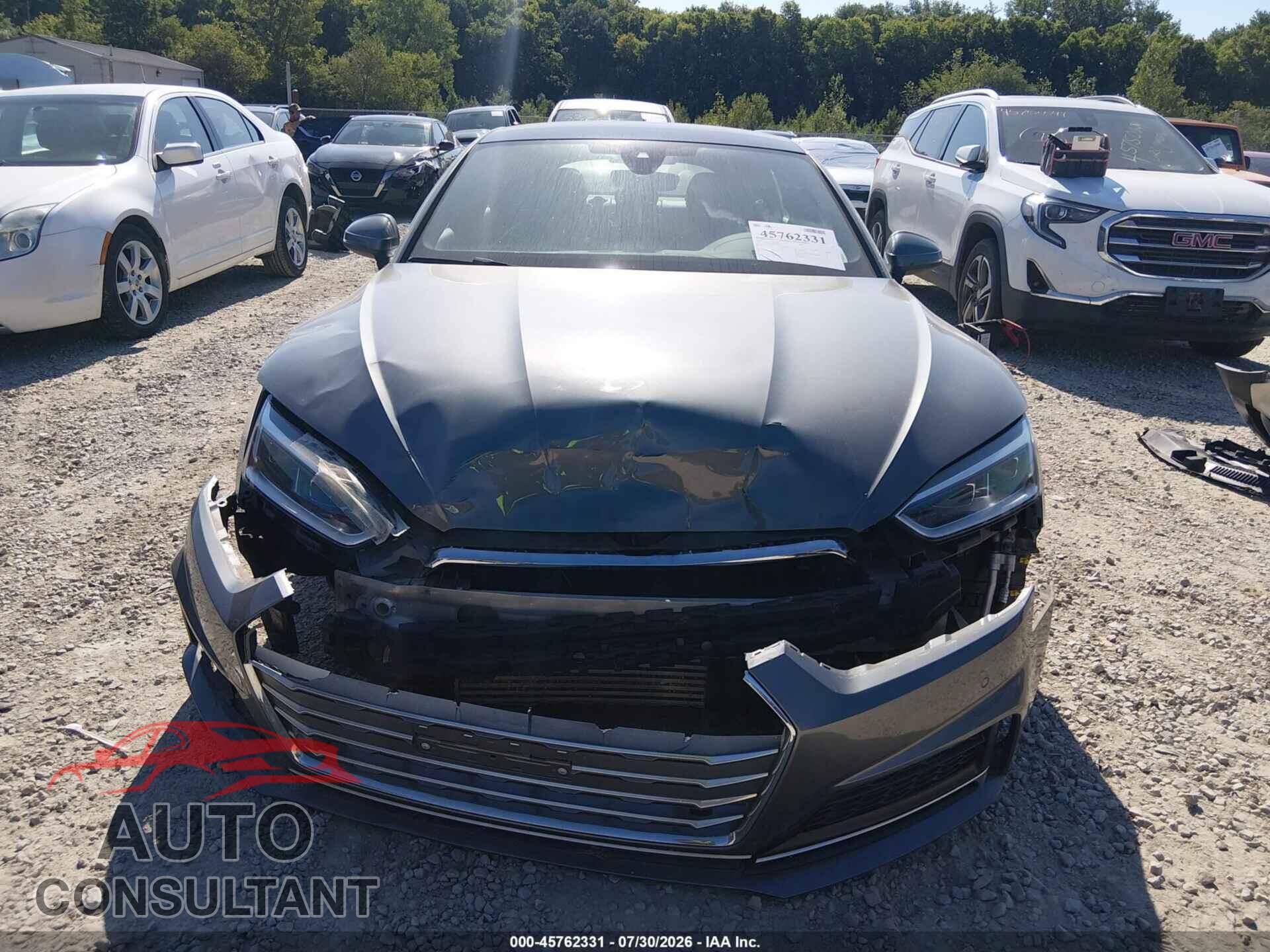 AUDI A5 2018 - WAUENCF59JA003614