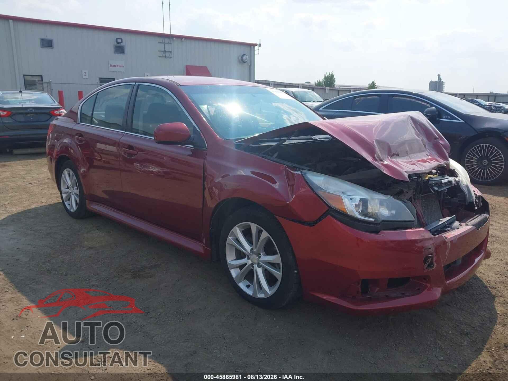 SUBARU LEGACY 2014 - 4S3BMBC60E3030355