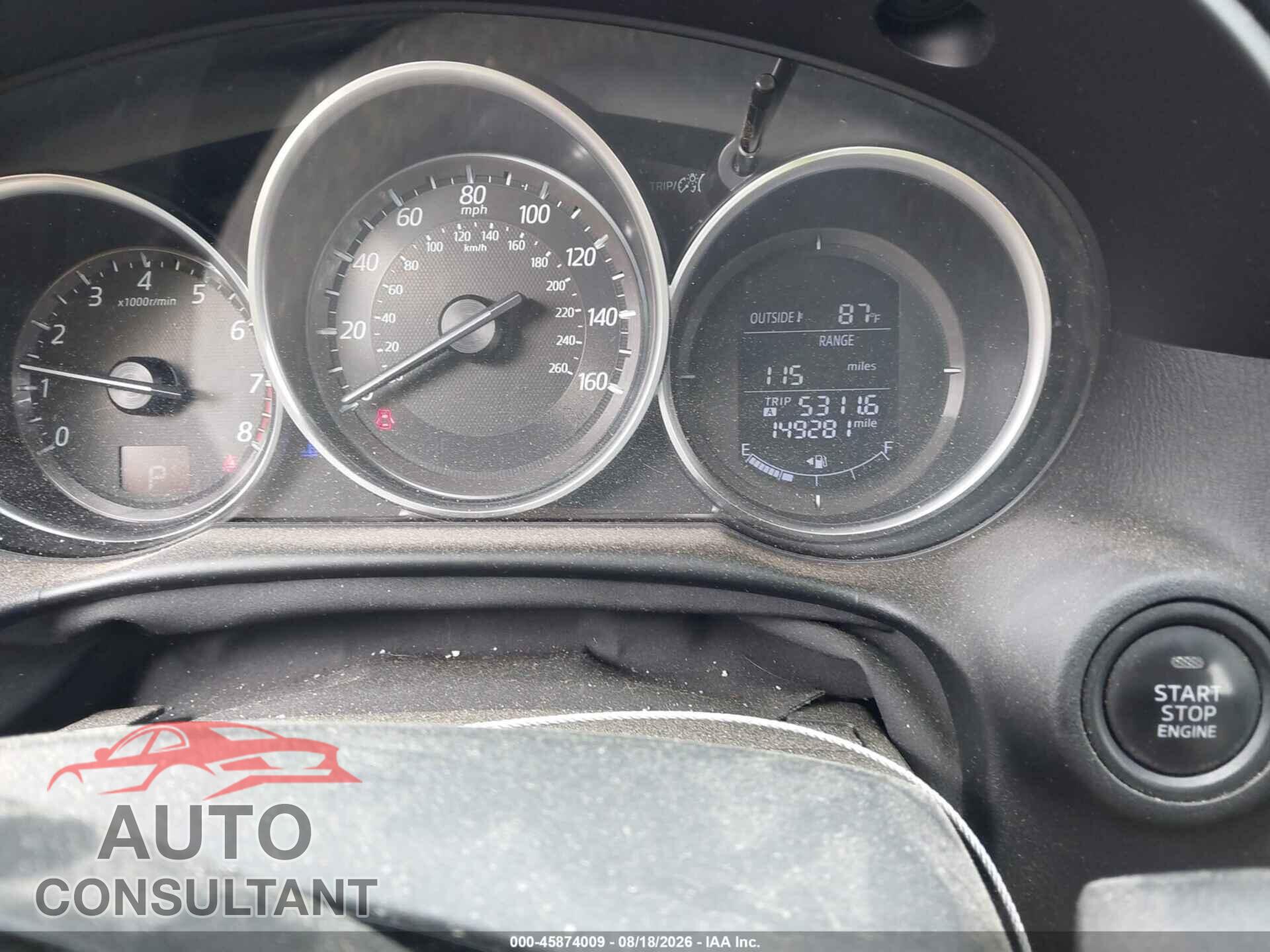 MAZDA CX-5 2016 - JM3KE2BY8G0666226