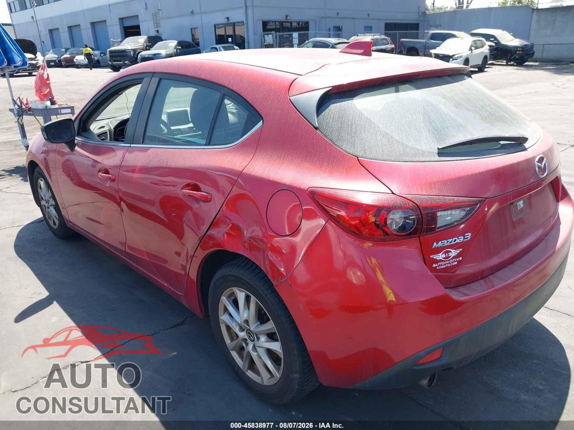 MAZDA MAZDA3 2015 - JM1BM1M79F1241780