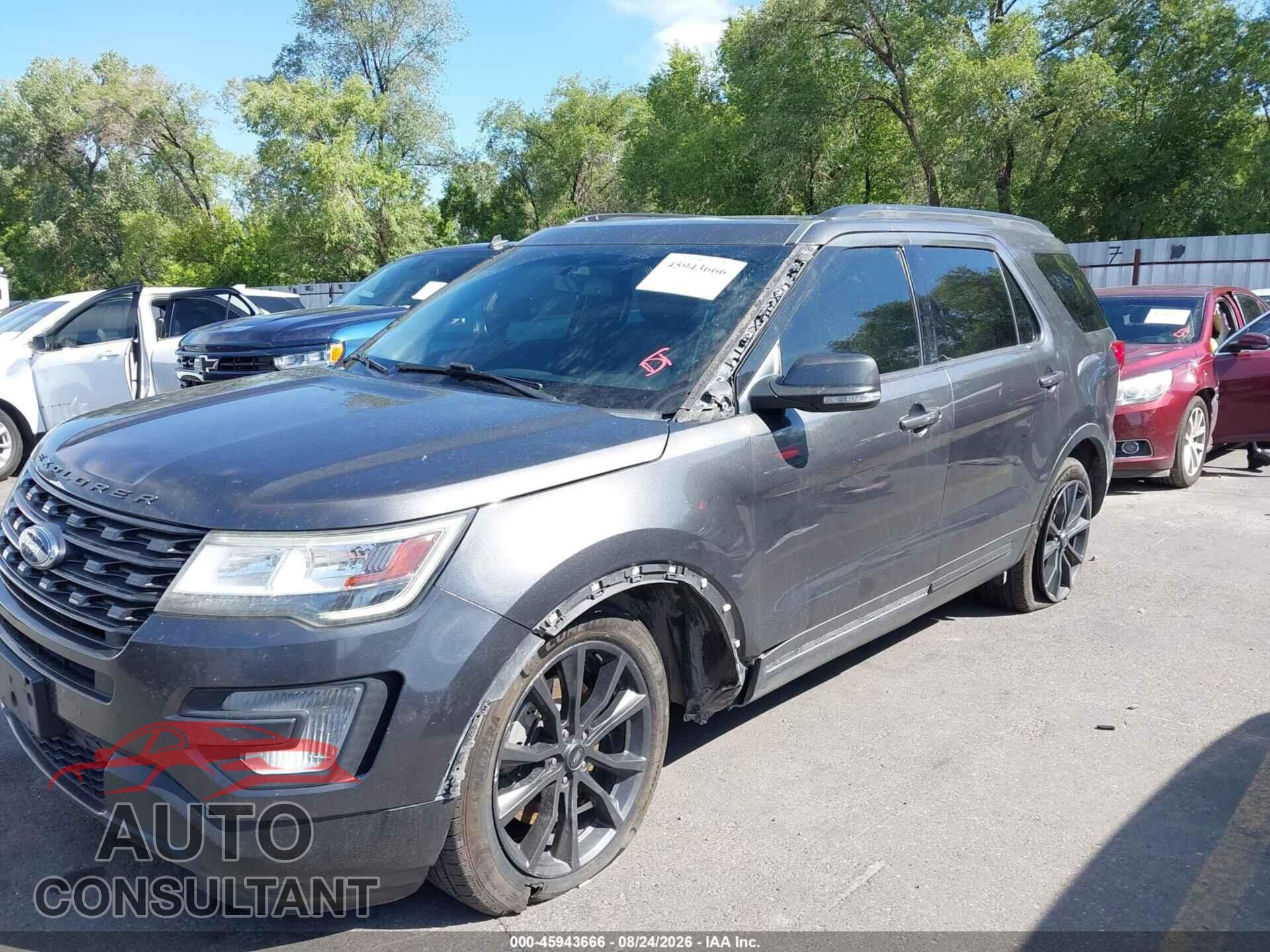 FORD EXPLORER 2017 - 1FM5K8D83HGD13184