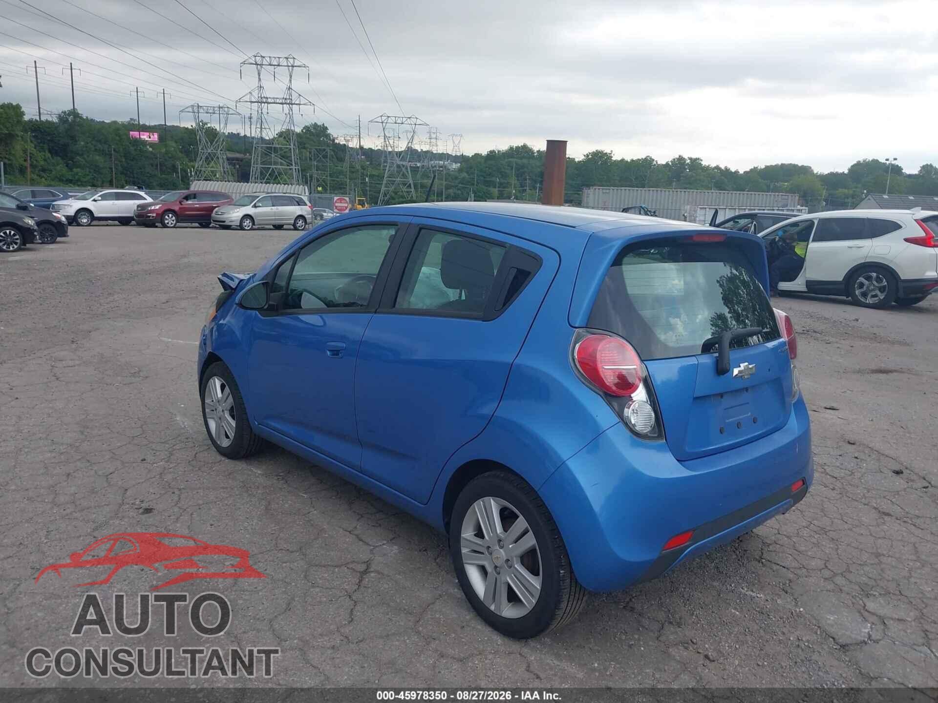 CHEVROLET SPARK 2013 - KL8CD6S91DC528465
