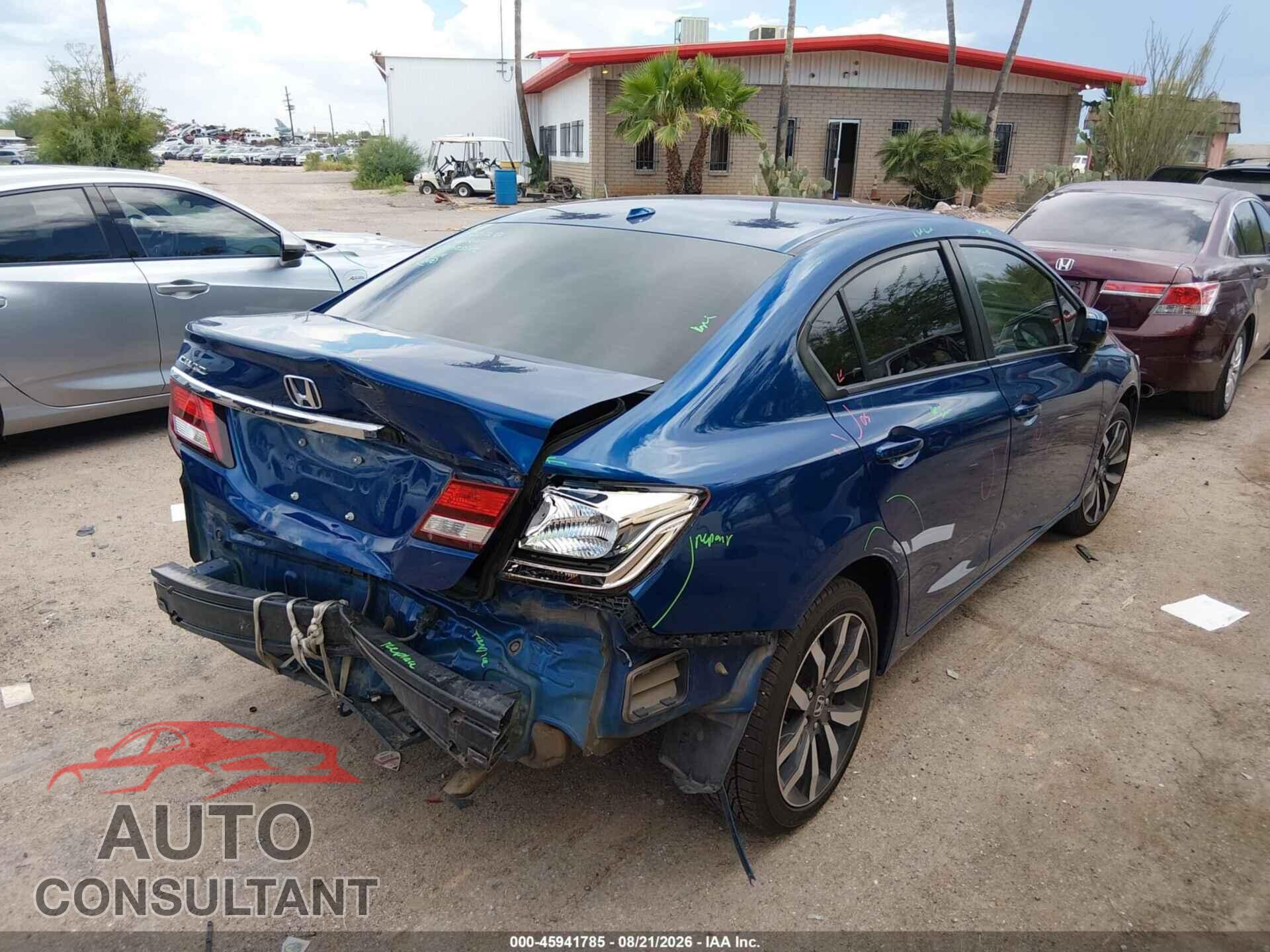 HONDA CIVIC 2015 - 19XFB2F91FE055370