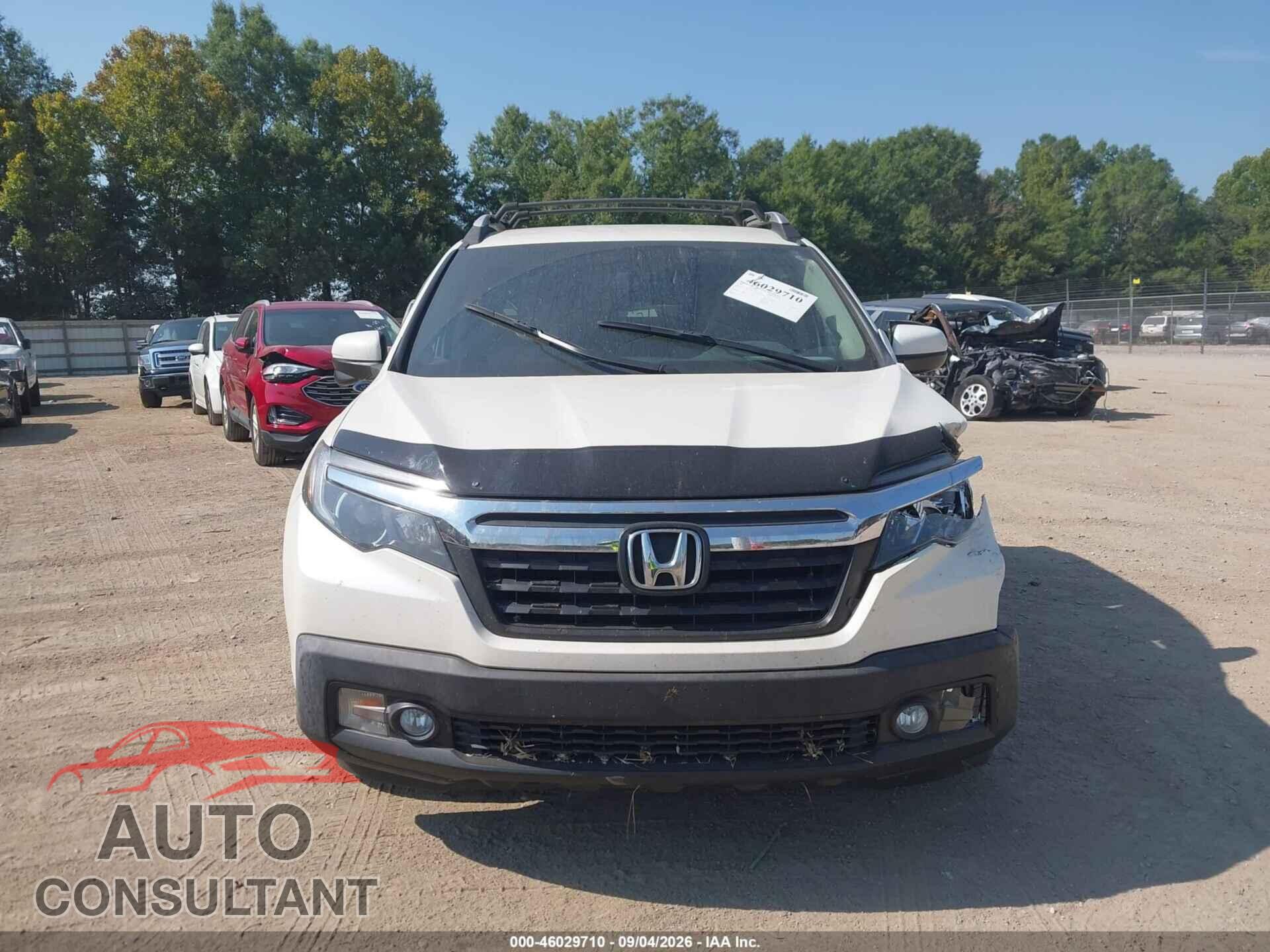 HONDA RIDGELINE 2017 - 5FPYK3F60HB013460