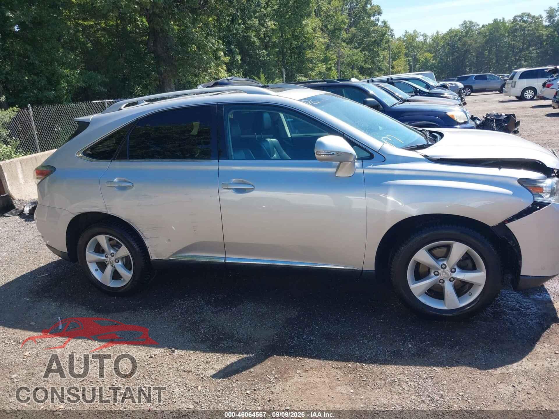 LEXUS RX 350 2013 - 2T2BK1BA2DC188364