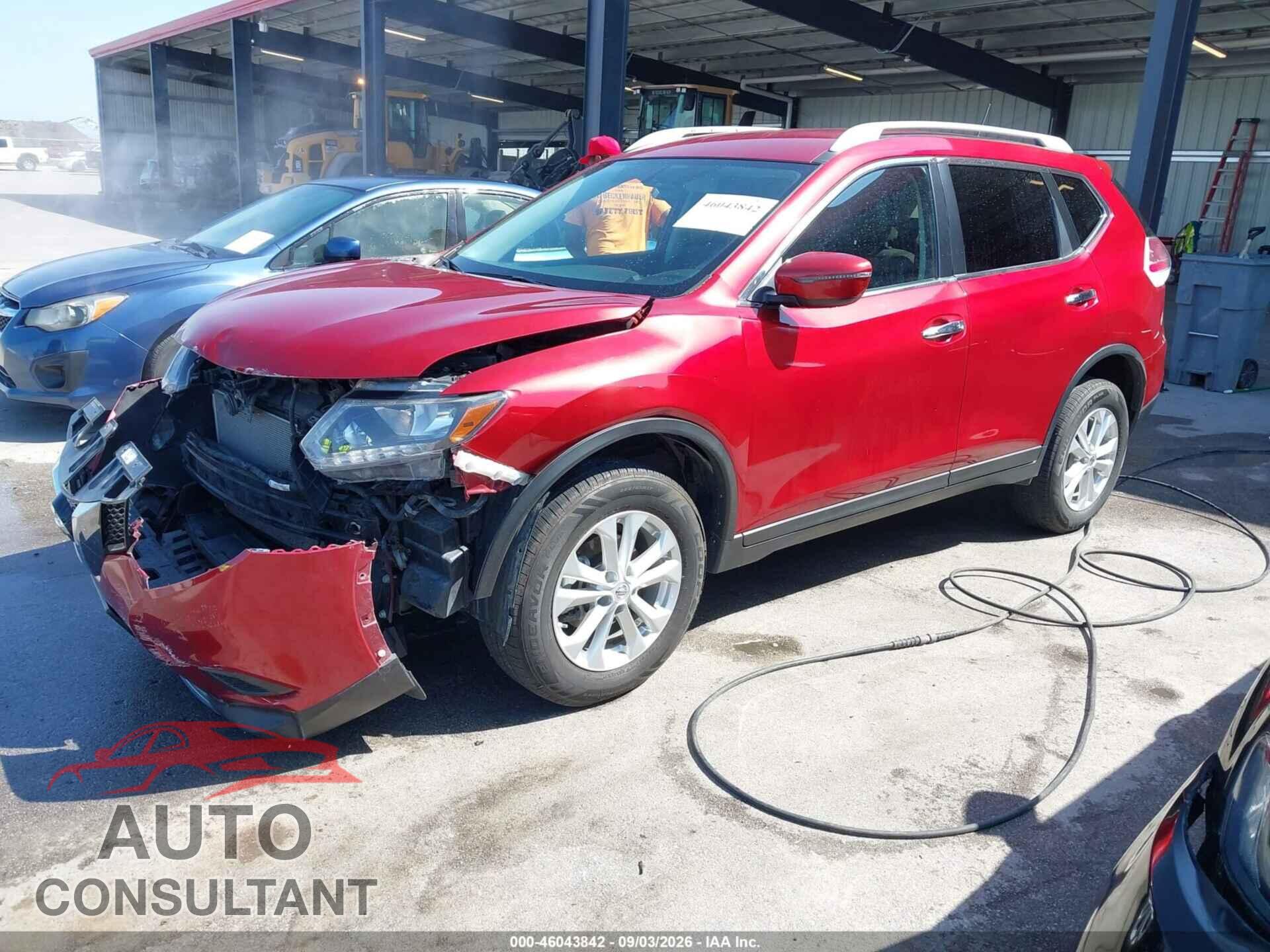 NISSAN ROGUE 2016 - KNMAT2MV7GP636591