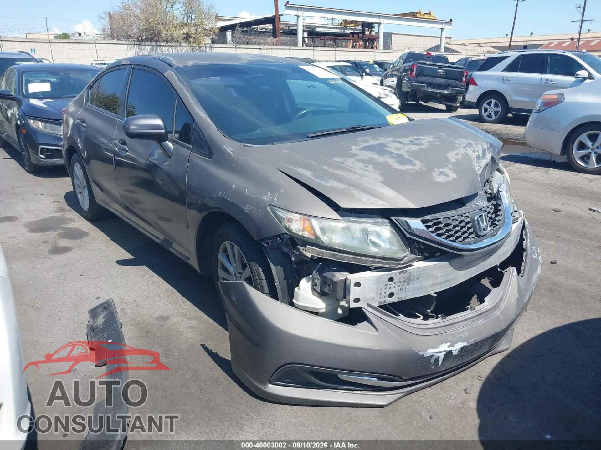 HONDA CIVIC 2014 - 19XFB2F54EE210683
