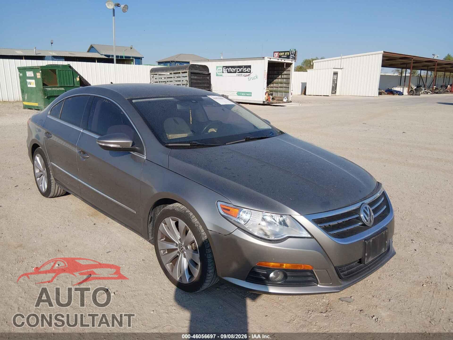 VOLKSWAGEN CC 2009 - WVWML73C19E551870