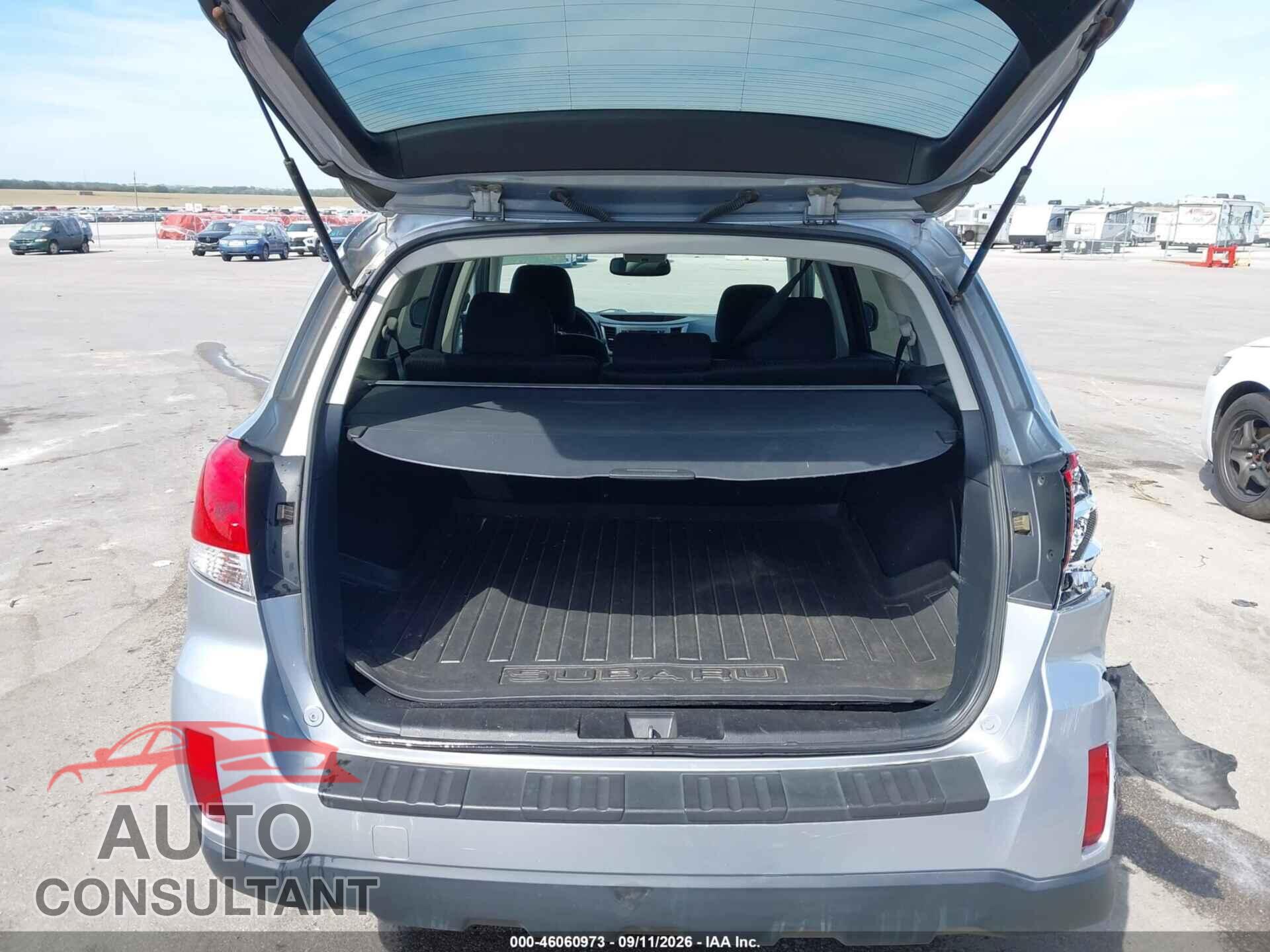 SUBARU OUTBACK 2012 - 4S4BRCCCXC3209038