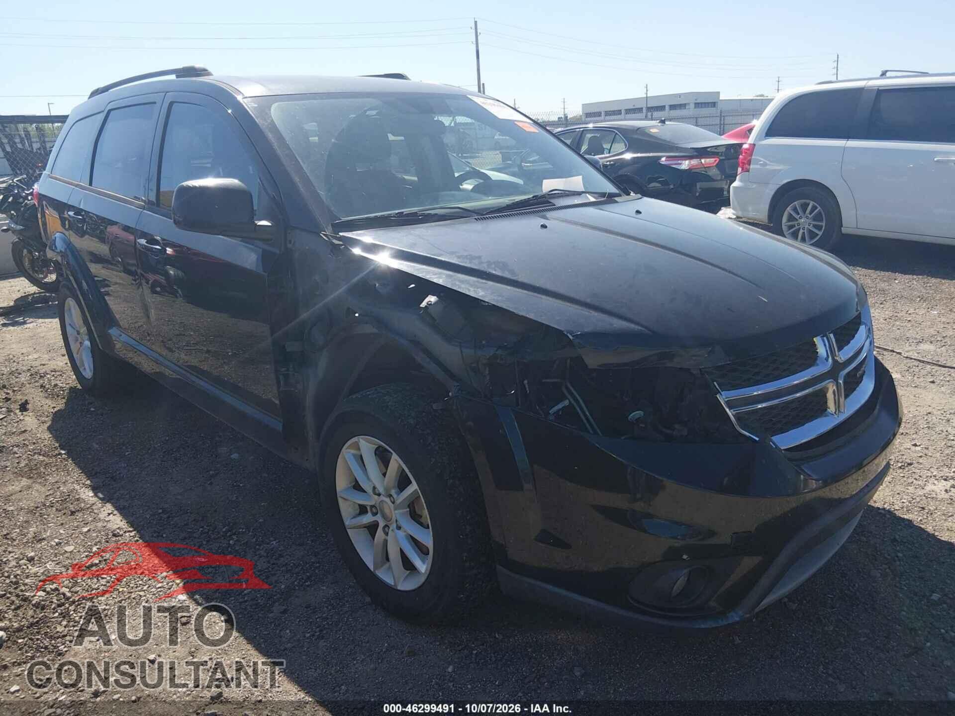 DODGE JOURNEY 2013 - 3C4PDCBG8DT614091