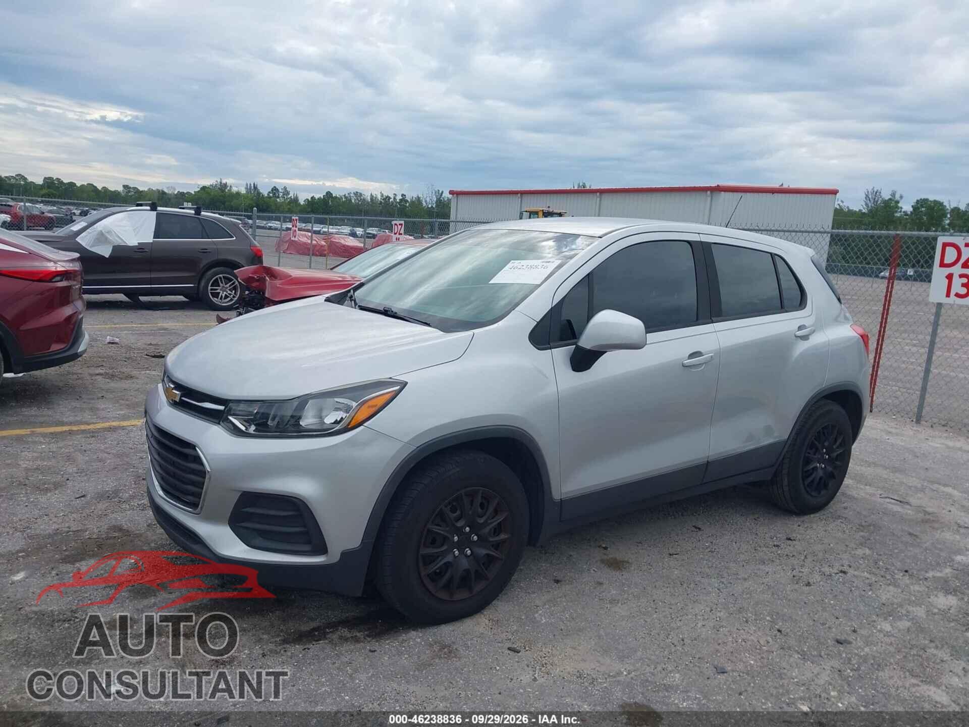 CHEVROLET TRAX 2018 - 3GNCJKSBXJL214543