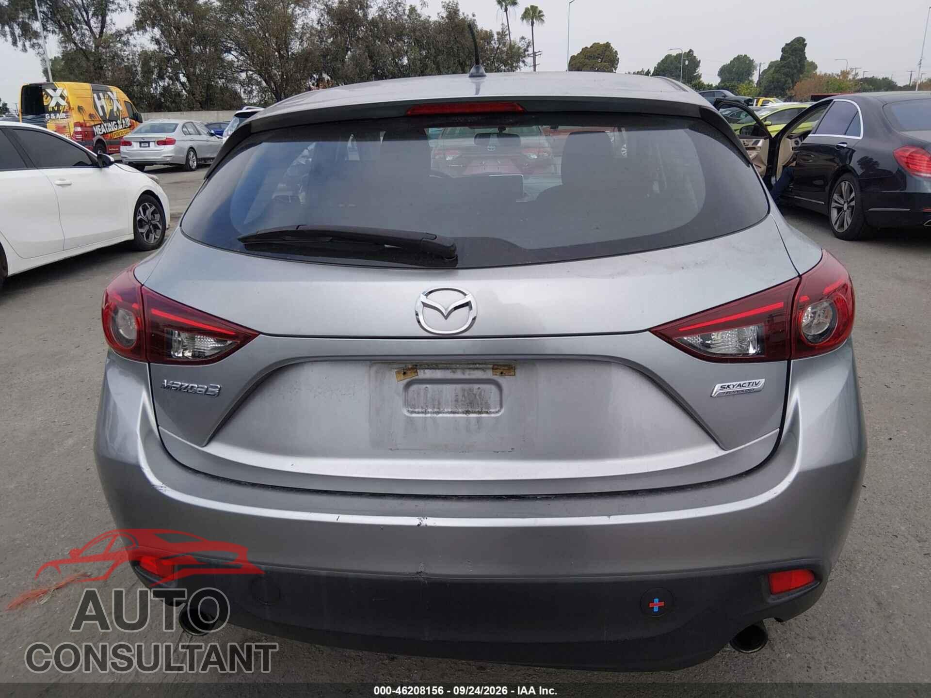 MAZDA MAZDA3 2015 - JM1BM1K75F1244159