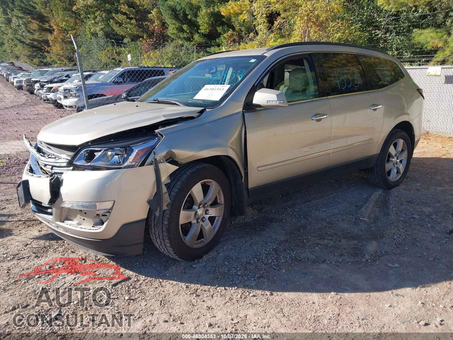 CHEVROLET TRAVERSE 2015 - 1GNKVJKD2FJ149701