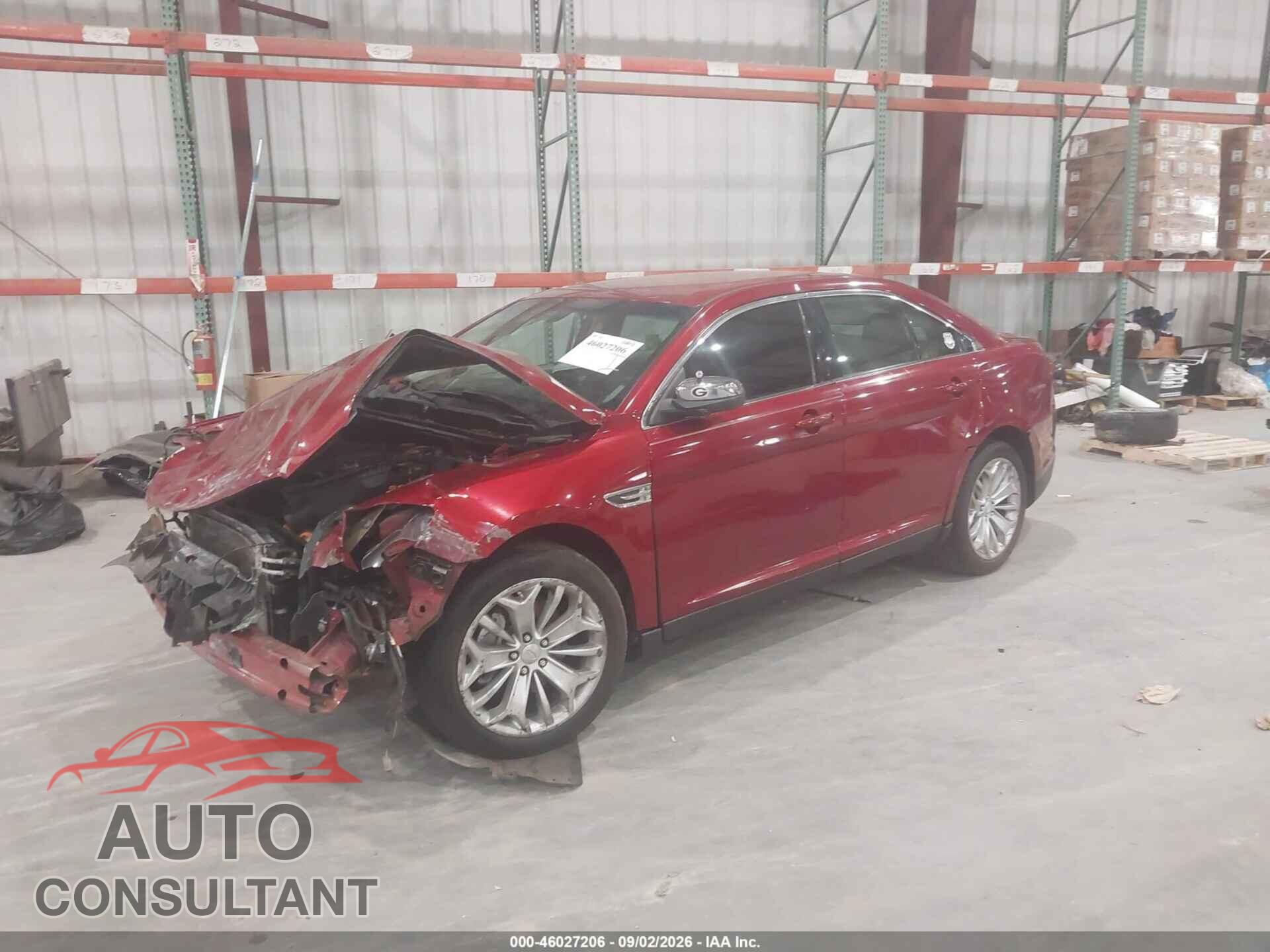FORD TAURUS 2013 - 1FAHP2F80DG226680