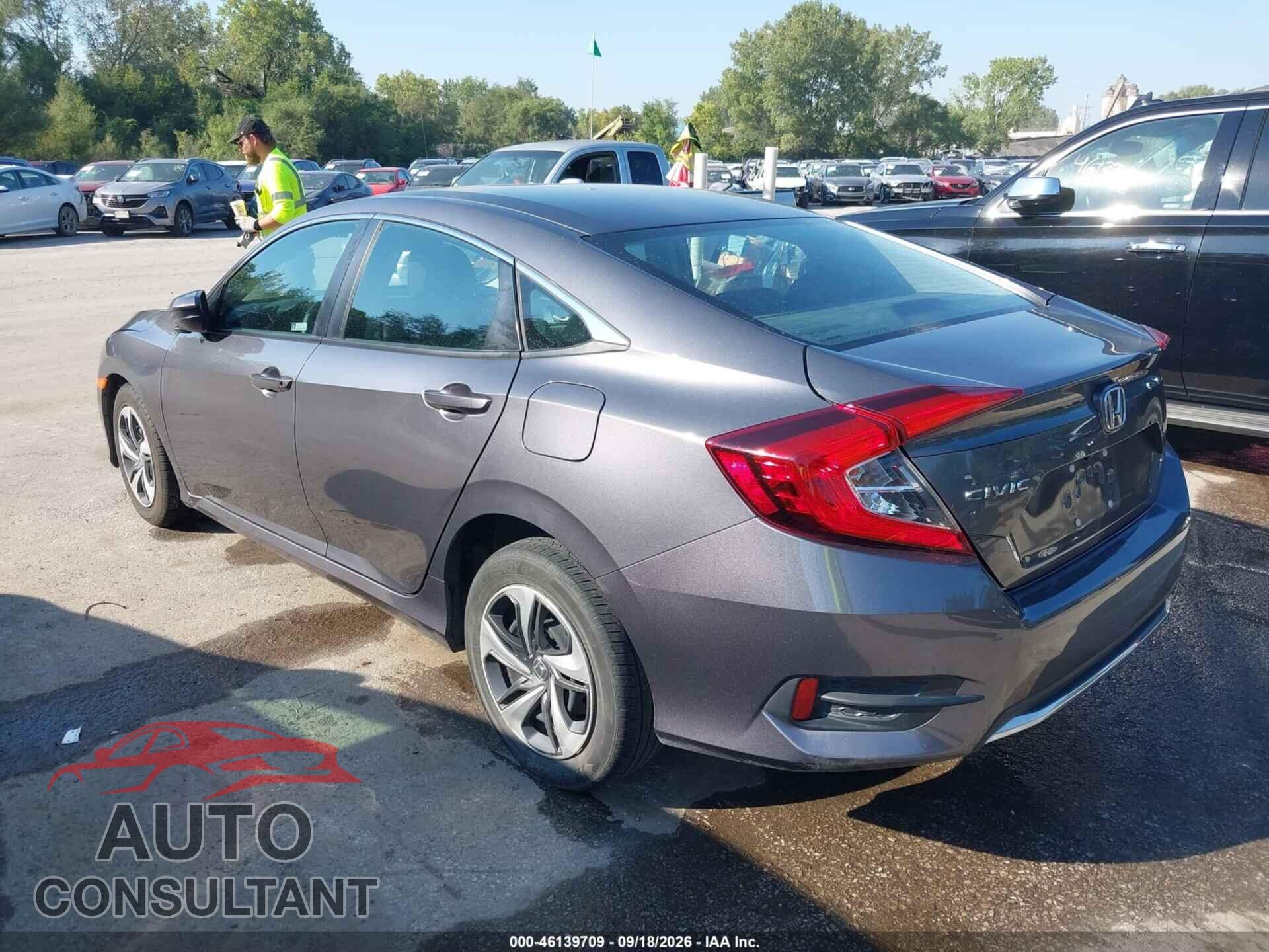 HONDA CIVIC 2019 - 2HGFC2F60KH604821