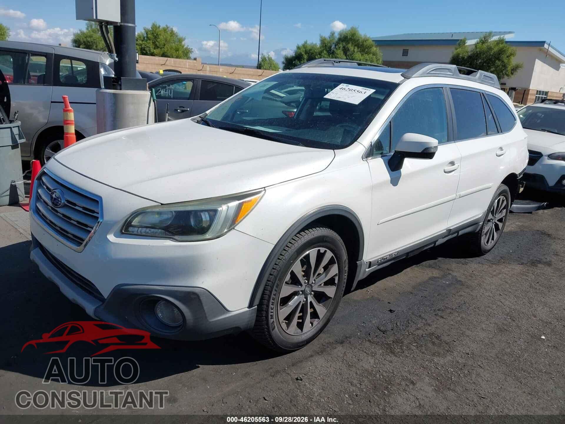 SUBARU OUTBACK 2016 - 4S4BSENC4G3200533