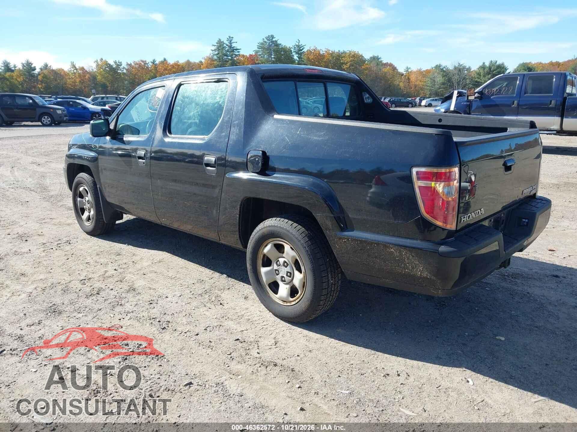 HONDA RIDGELINE 2013 - 5FPYK1F29DB016630