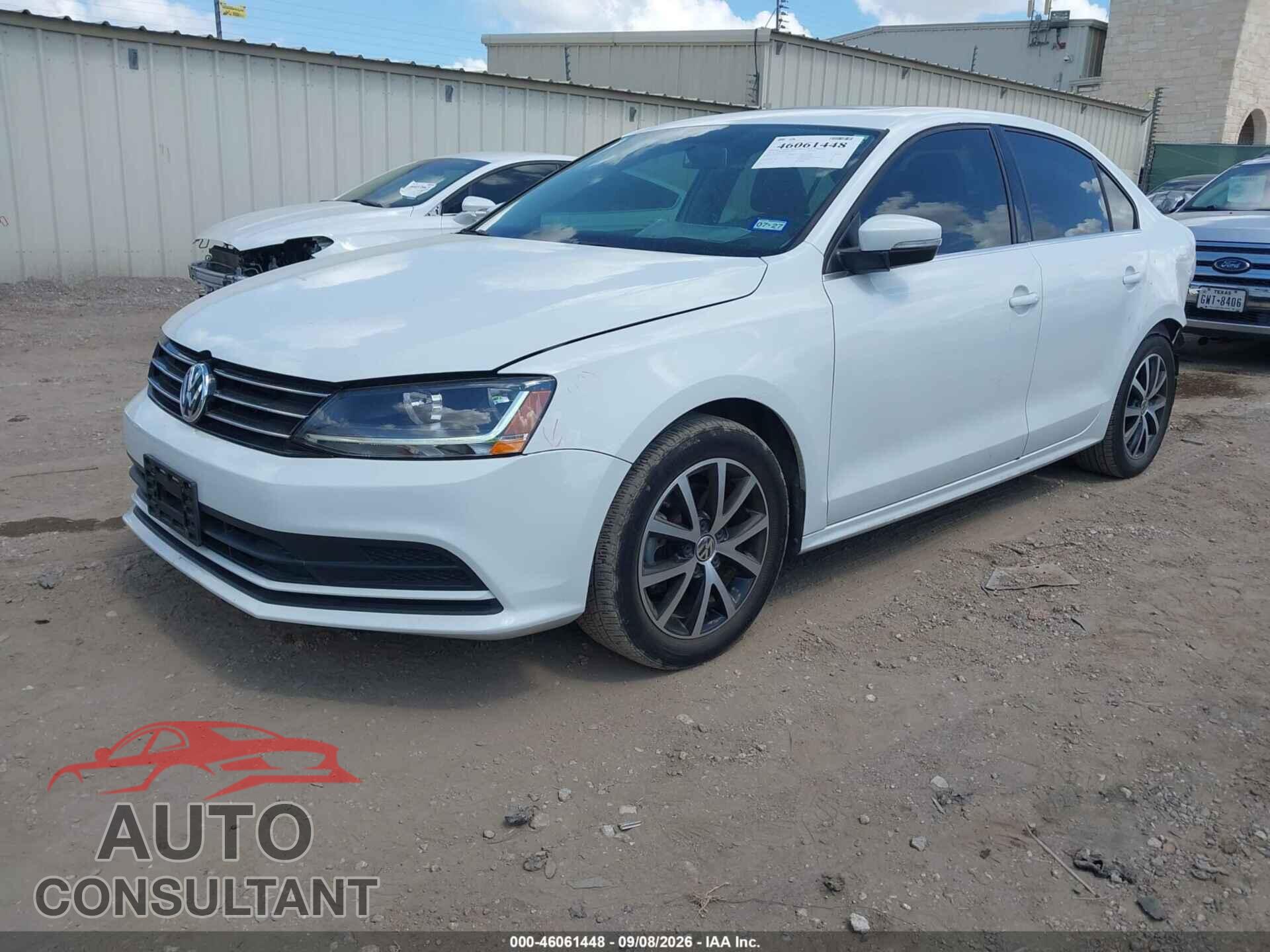 VOLKSWAGEN JETTA 2017 - 3VWDB7AJ9HM393563