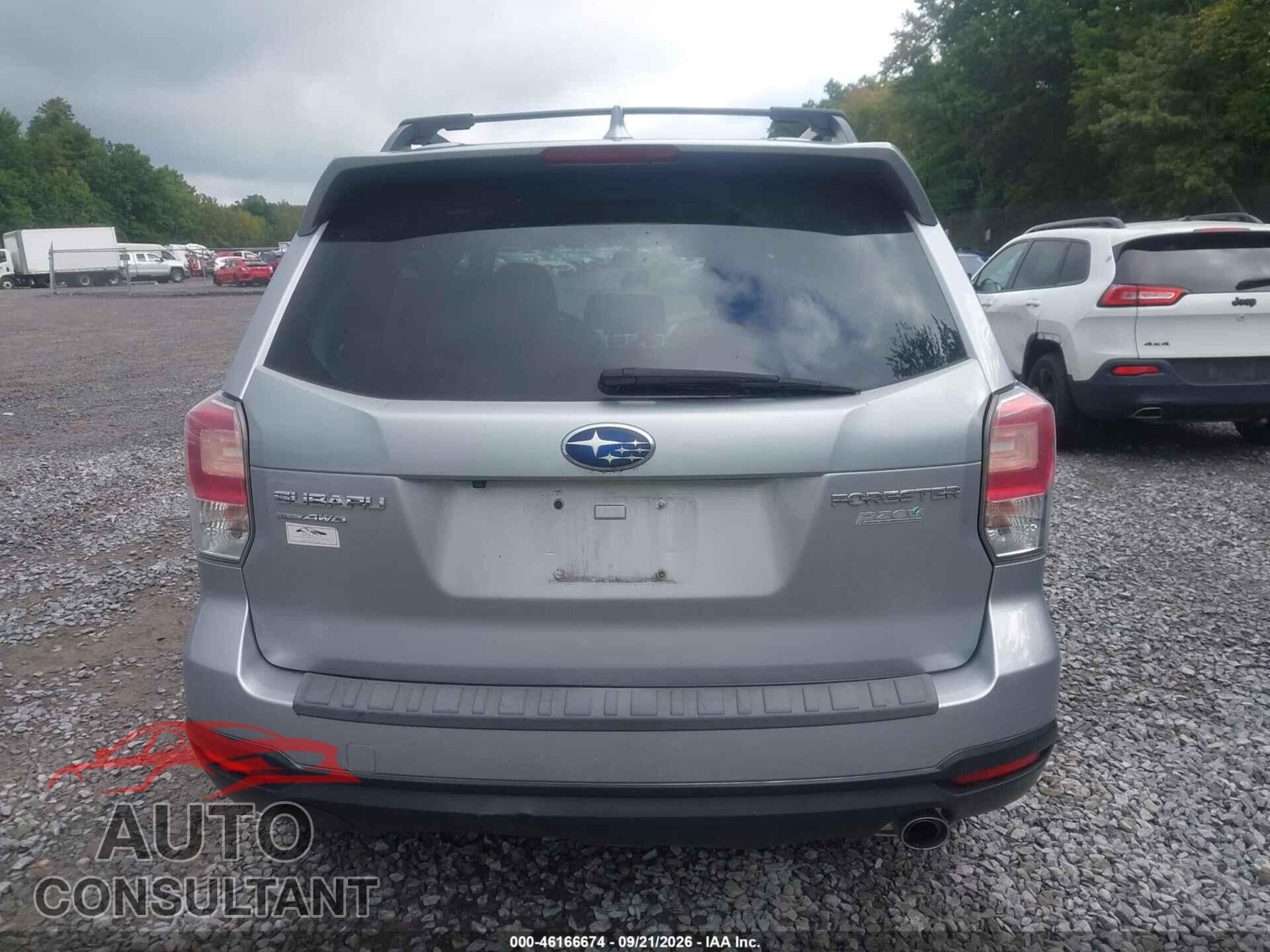 SUBARU FORESTER 2017 - JF2SJALC6HH400953