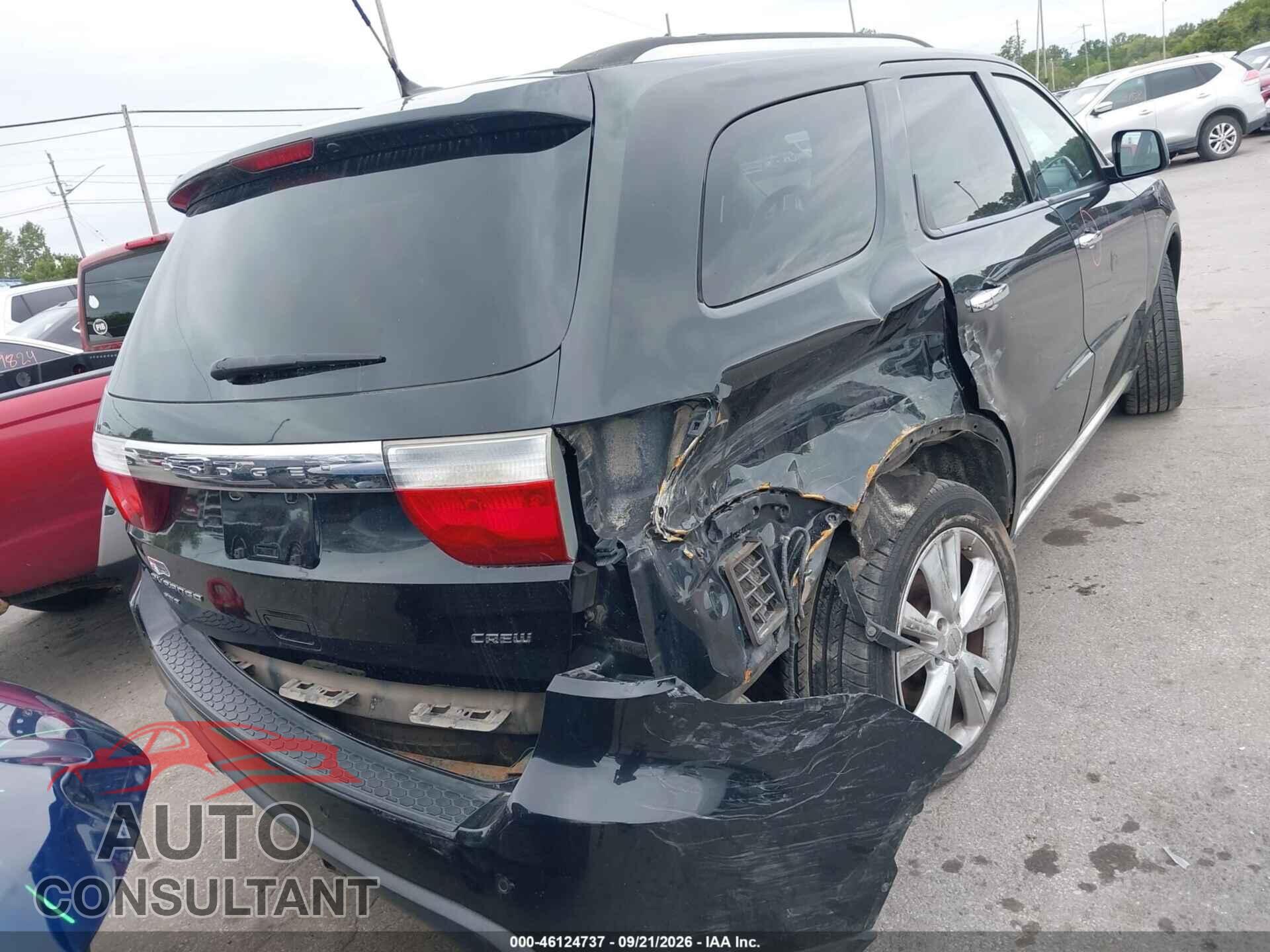 DODGE DURANGO 2013 - 1C4RDJDG8DC592955