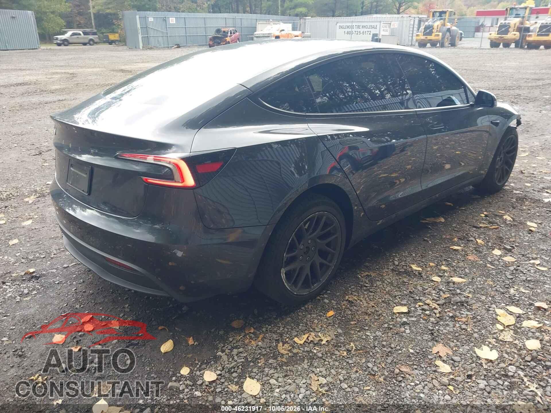 TESLA MODEL 3 2025 - 5YJ3E1EAXSF024252