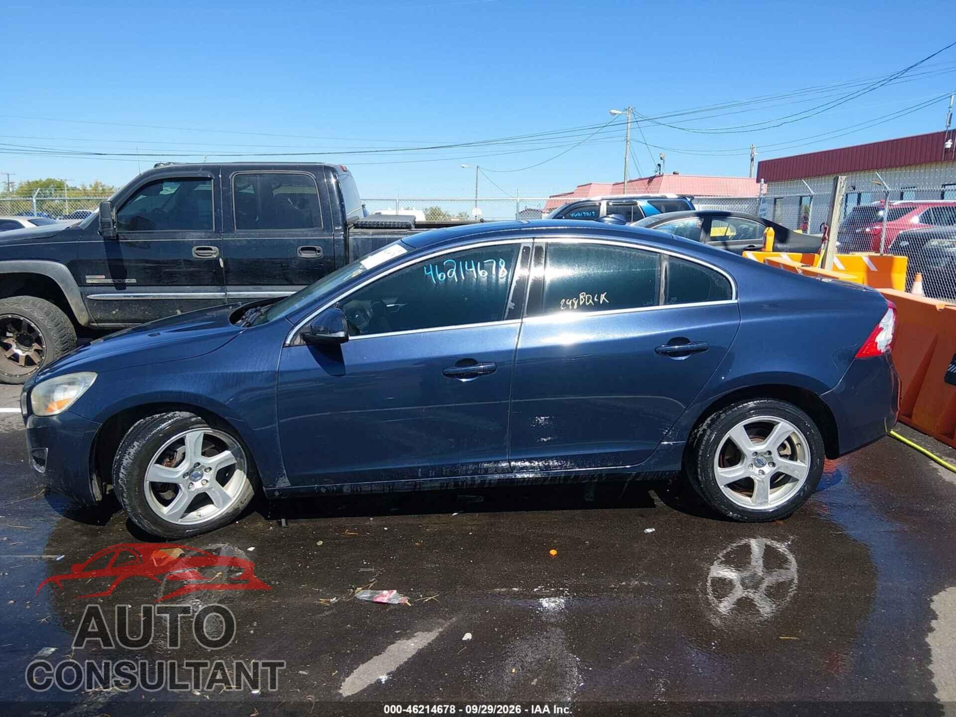 VOLVO S60 2012 - YV1622FS7C2083017