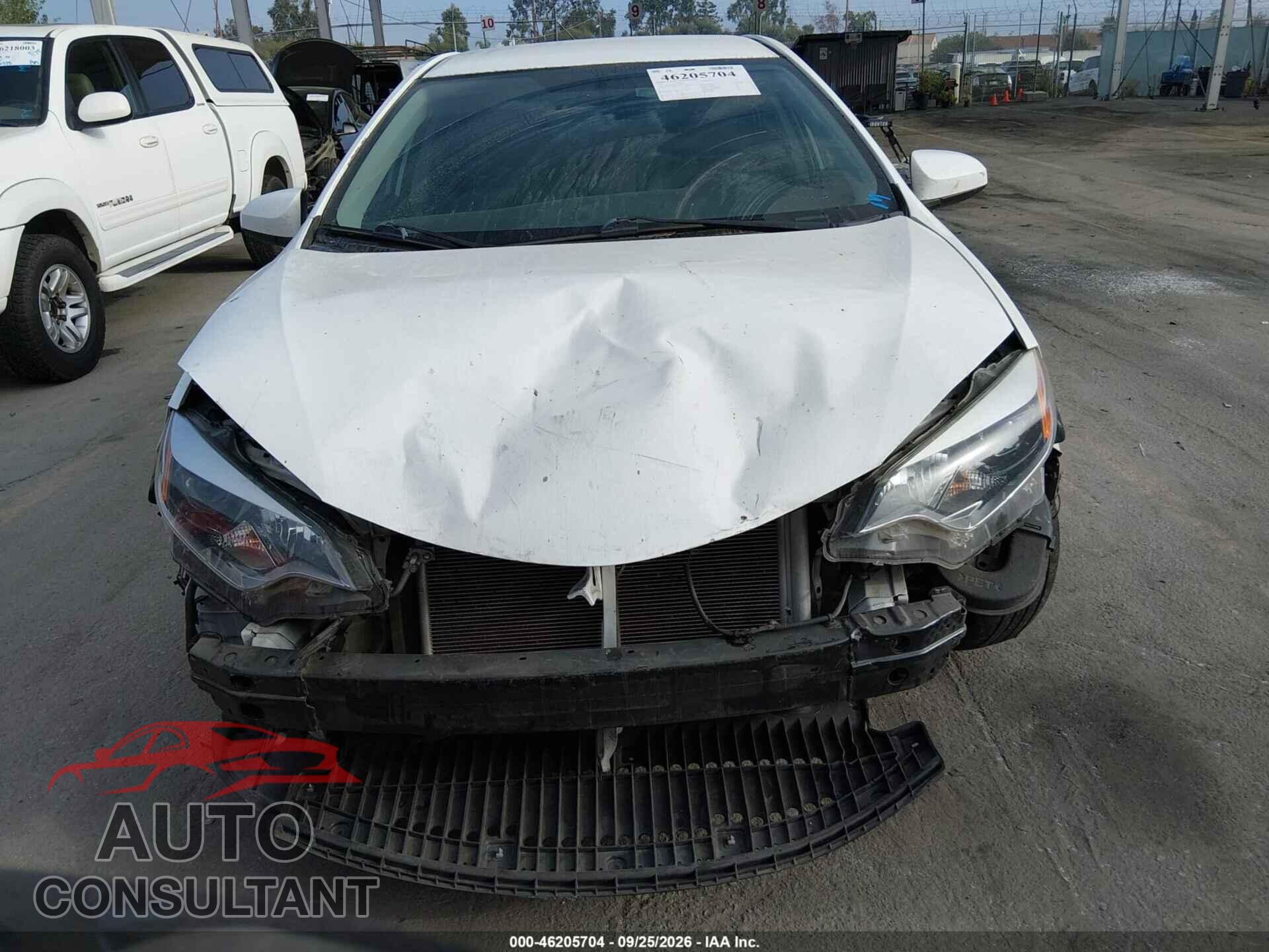 TOYOTA COROLLA 2016 - 5YFBURHE0GP556732