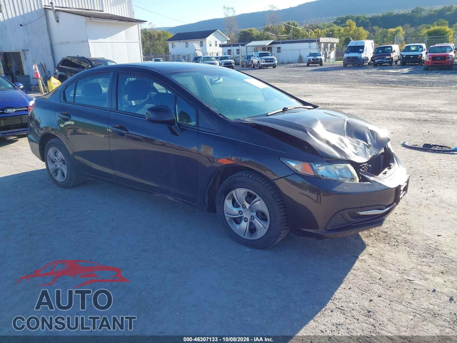 HONDA CIVIC 2013 - 2HGFB2F56DH590100
