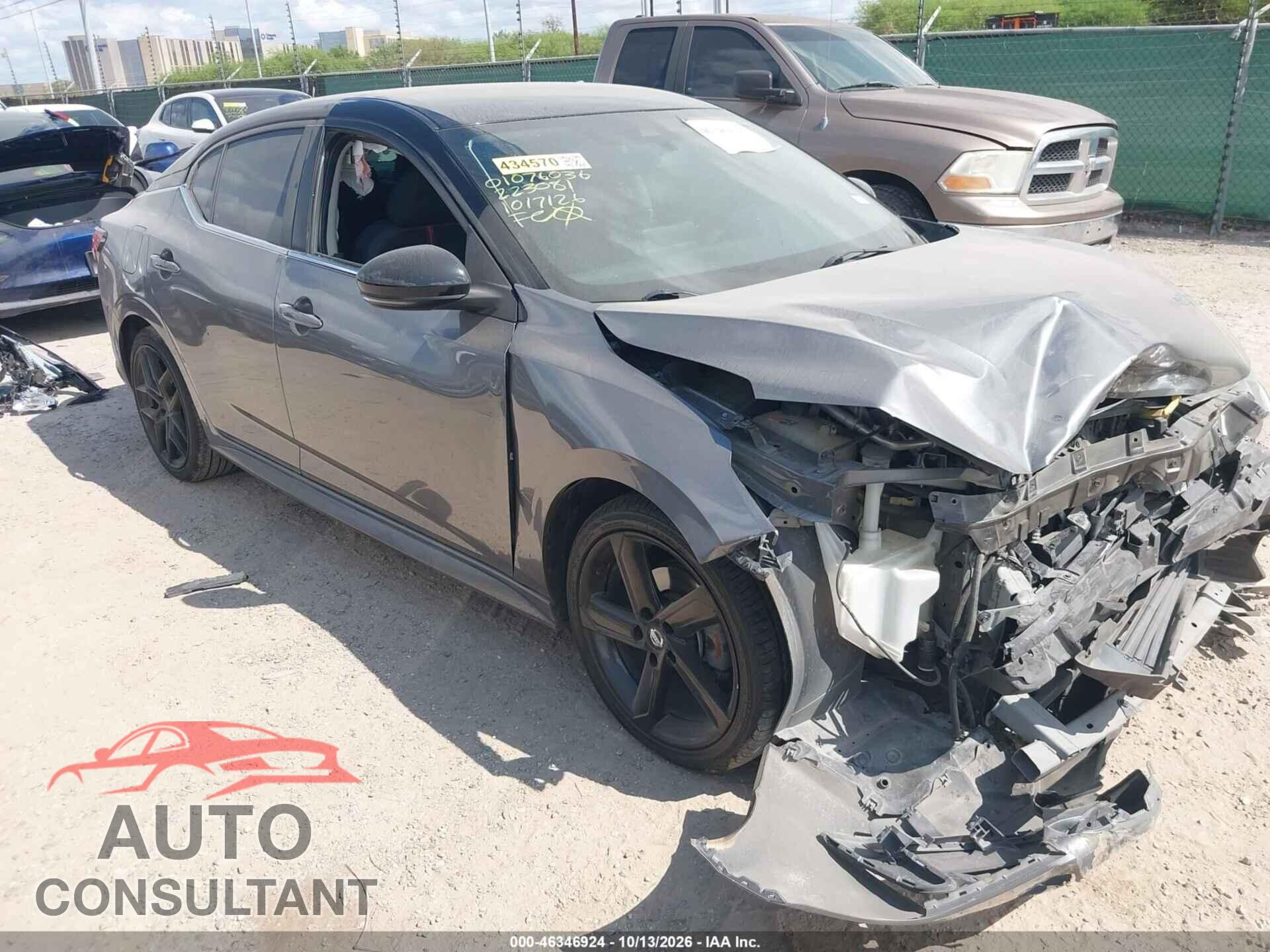 NISSAN SENTRA 2023 - 3N1AB8DV2PY223081