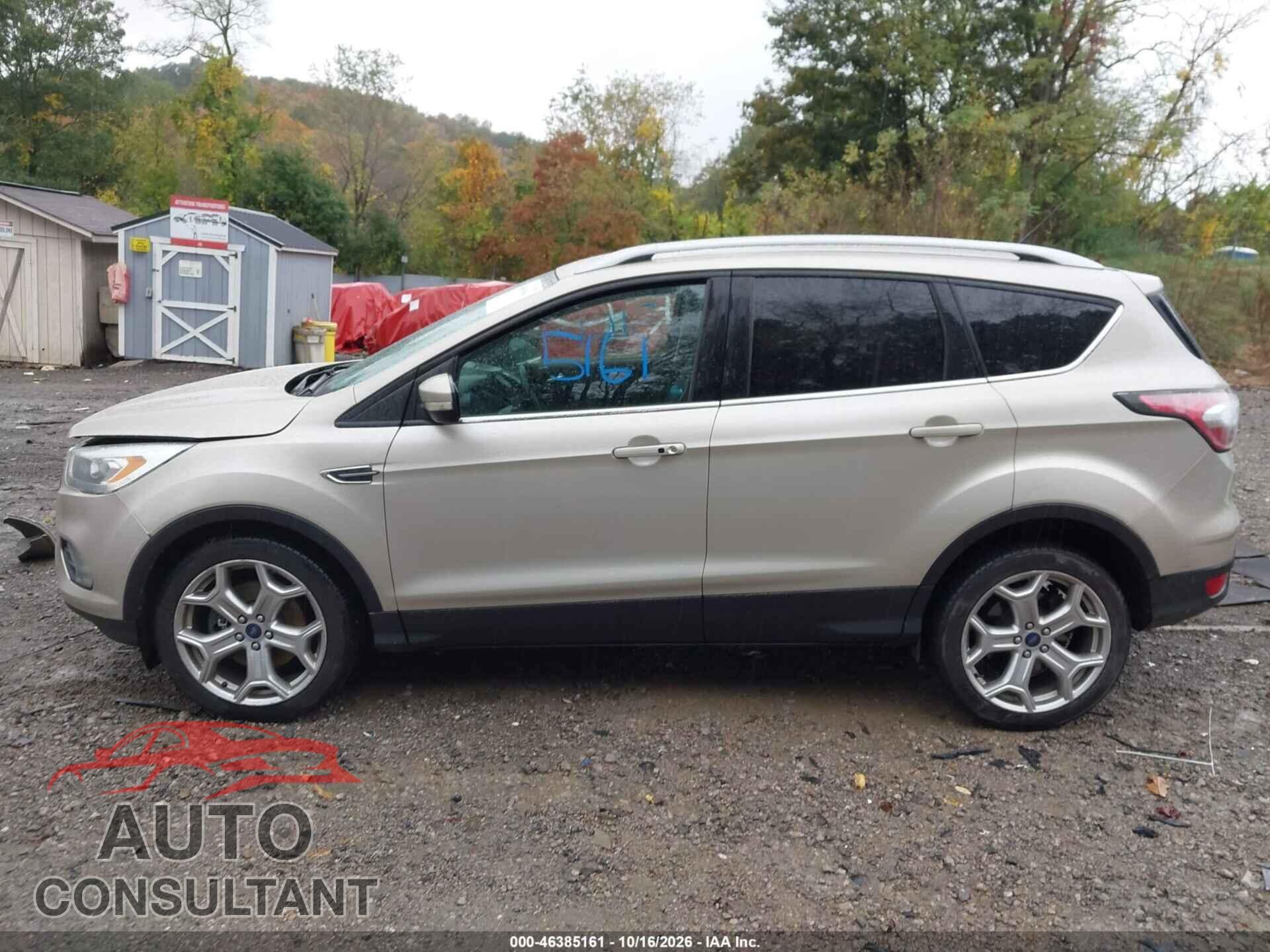 FORD ESCAPE 2017 - 1FMCU9J95HUA92970
