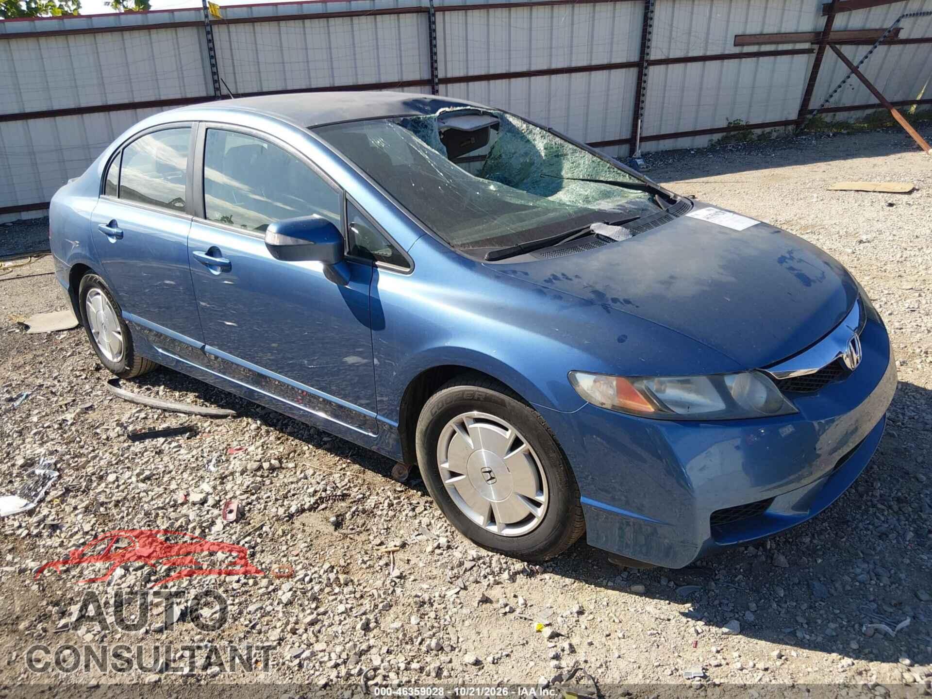 HONDA CIVIC HYBRID 2009 - JHMFA36289S006842
