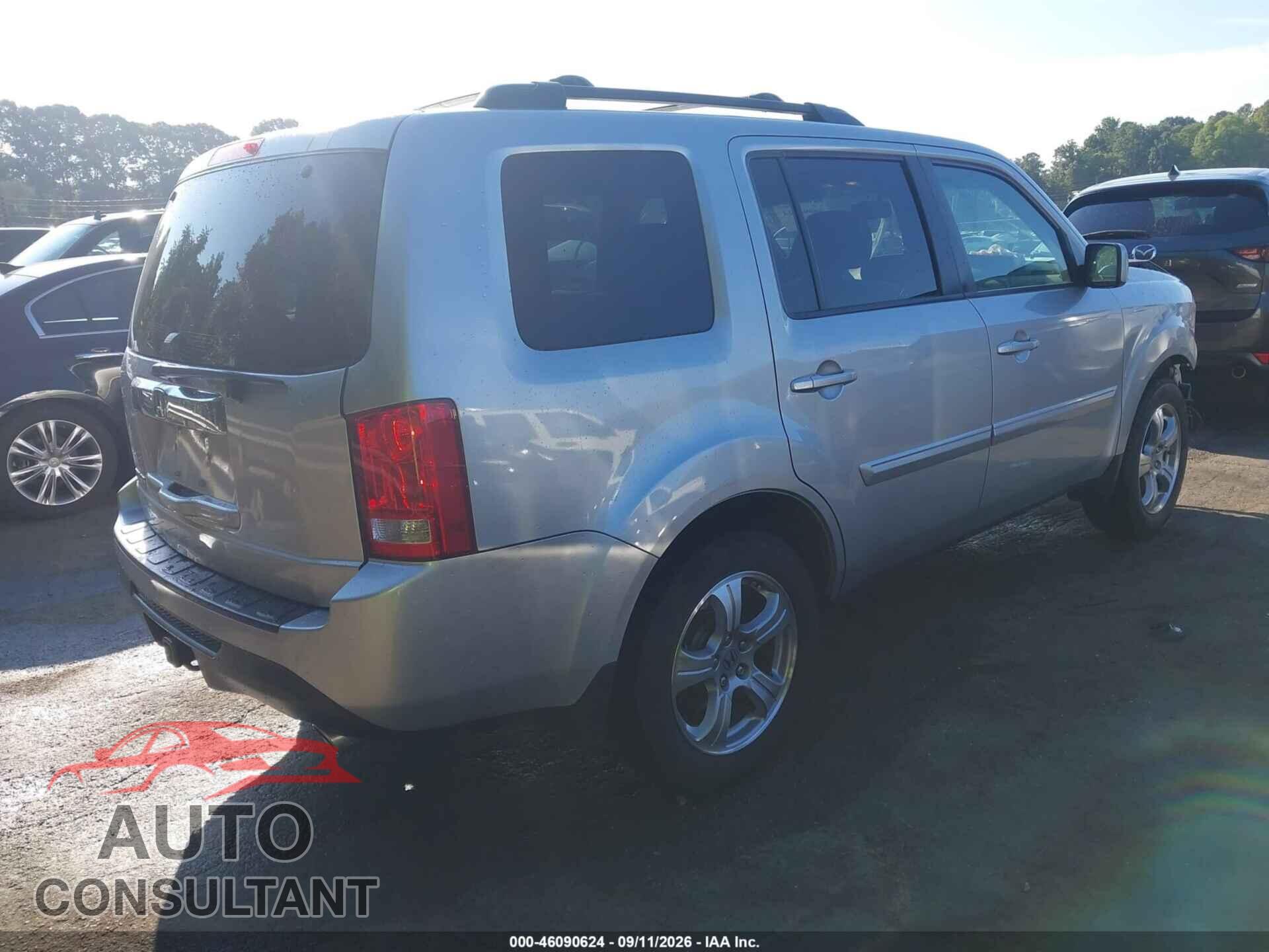 HONDA PILOT 2013 - 5FNYF3H59DB020662
