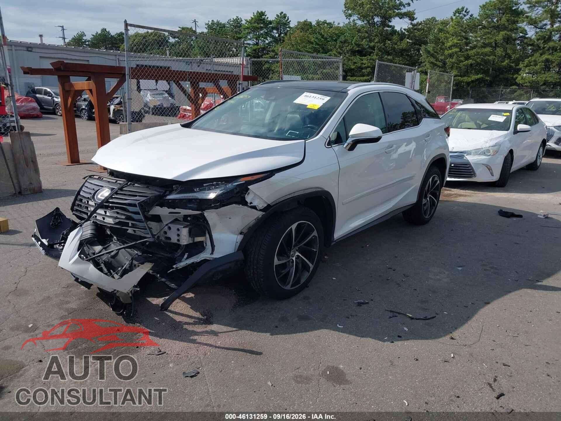 LEXUS RX 350 2017 - 2T2BZMCA2HC072132