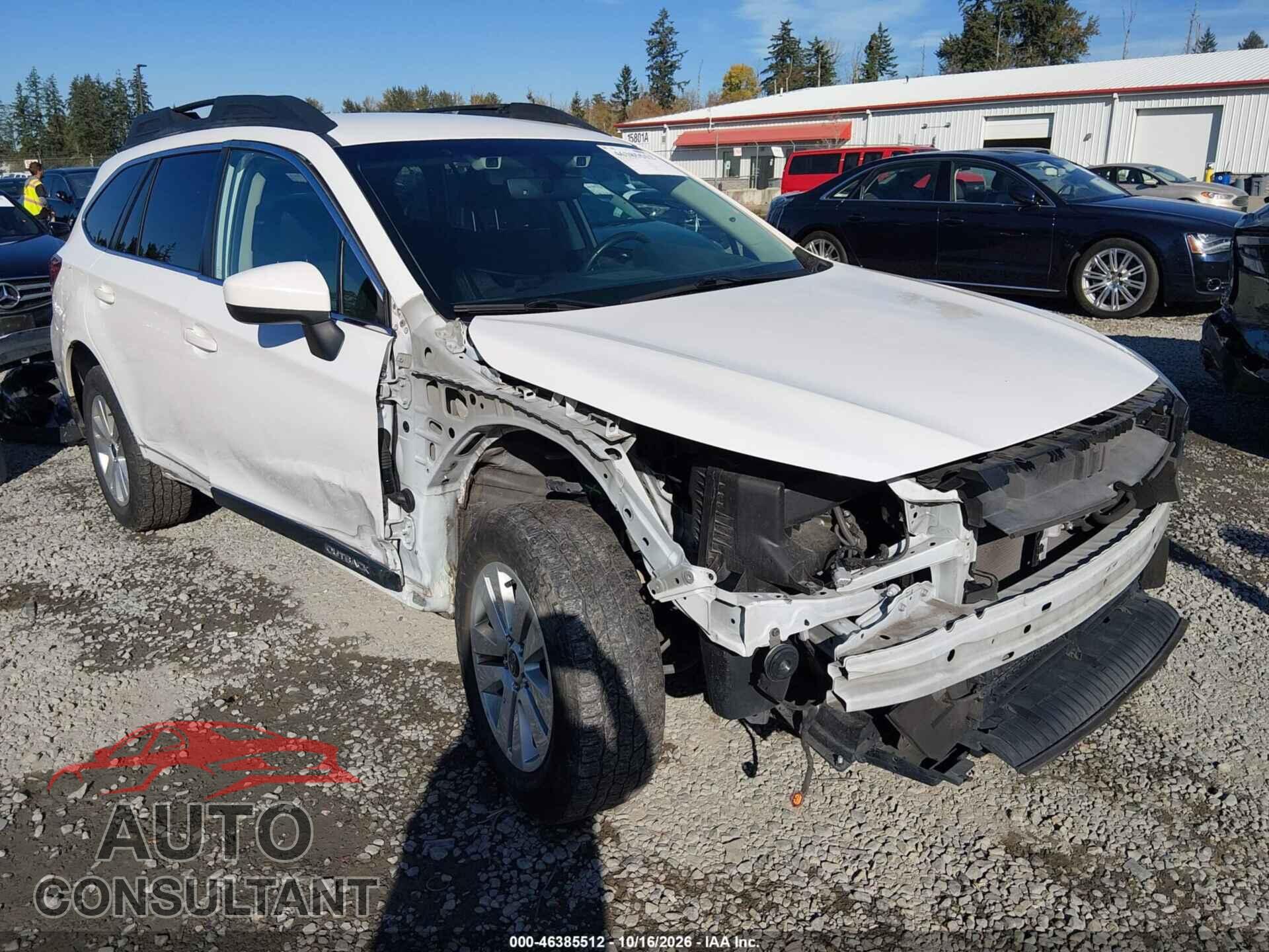SUBARU OUTBACK 2019 - 4S4BSAFC6K3237437