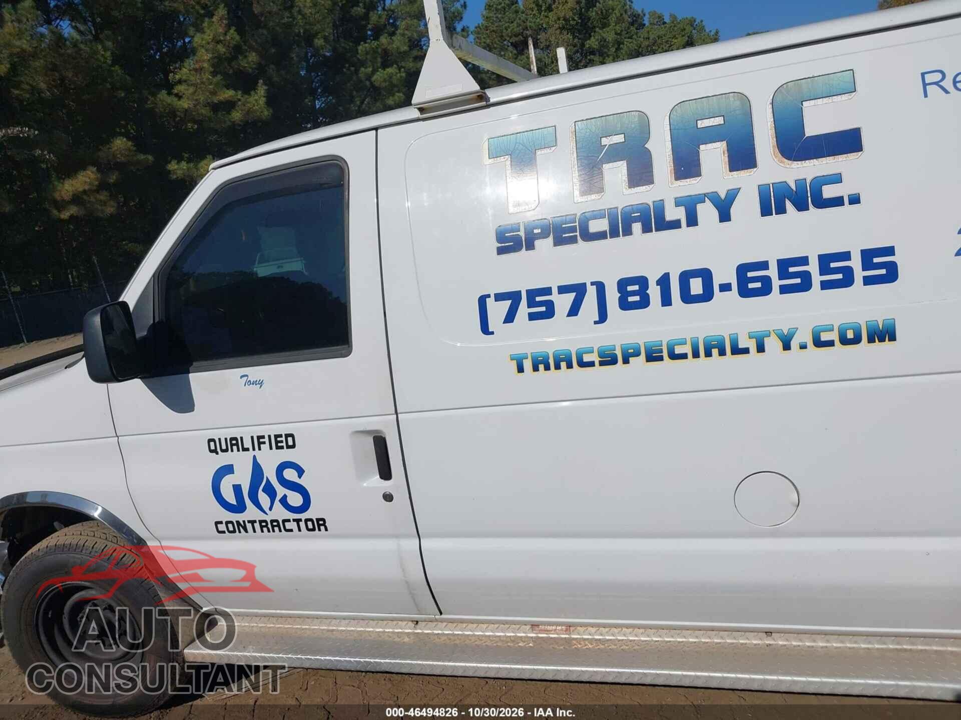FORD E-250 2011 - 1FTNE2EW4BDA47012