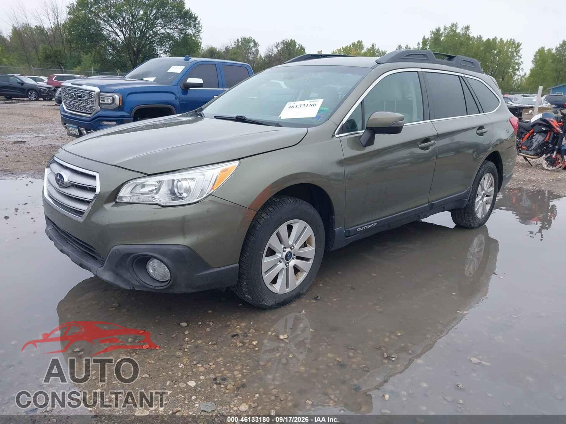 SUBARU OUTBACK 2015 - 4S4BSBFC6F3287010