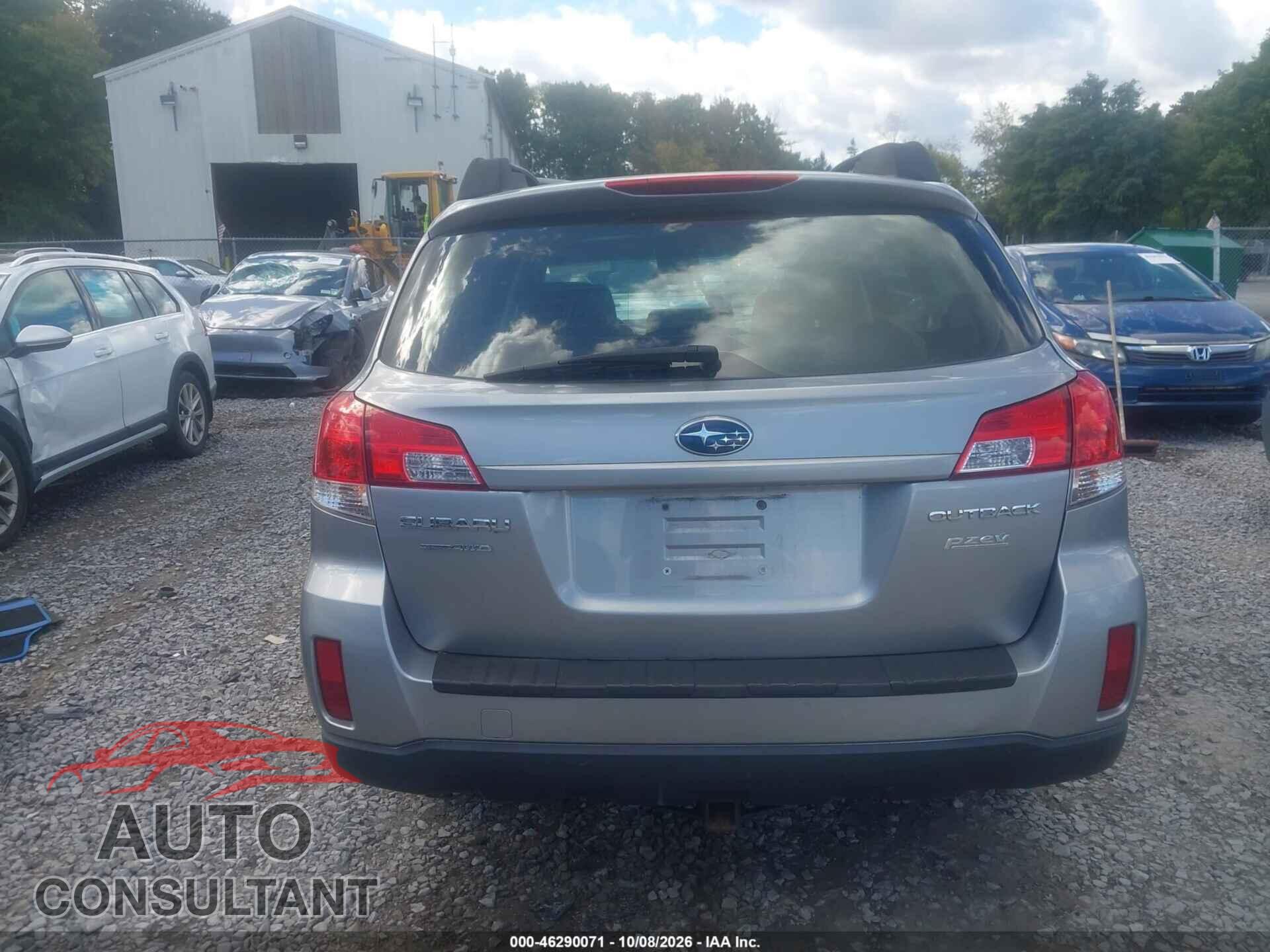 SUBARU OUTBACK 2011 - 4S4BRBAC8B3390233