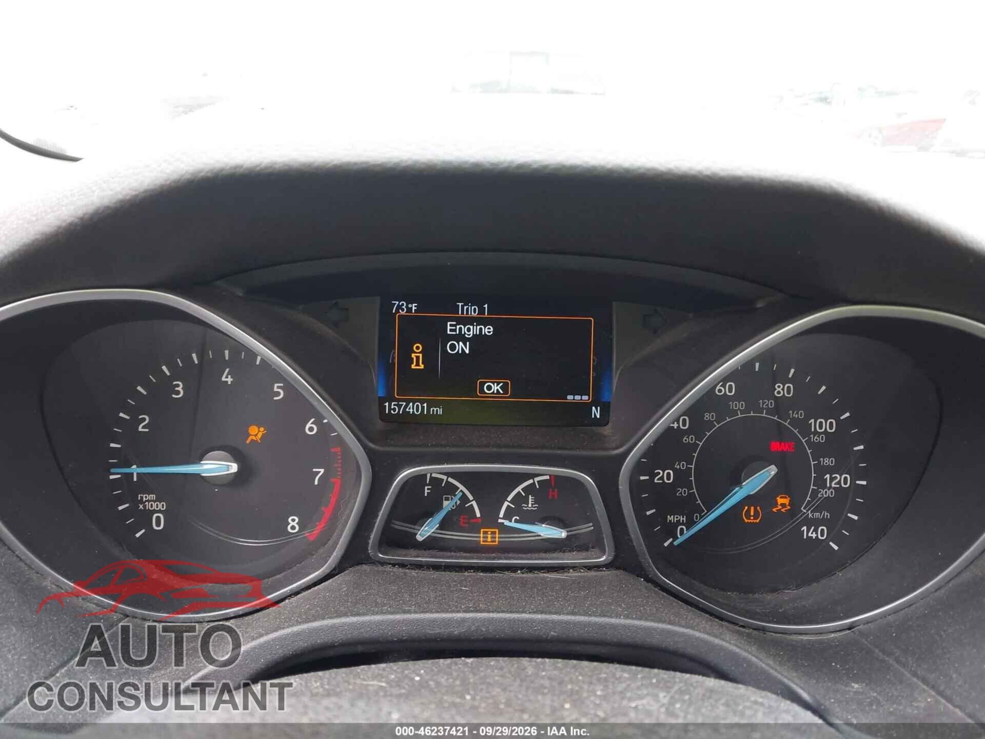 FORD FOCUS 2015 - 1FADP3KEXFL274066