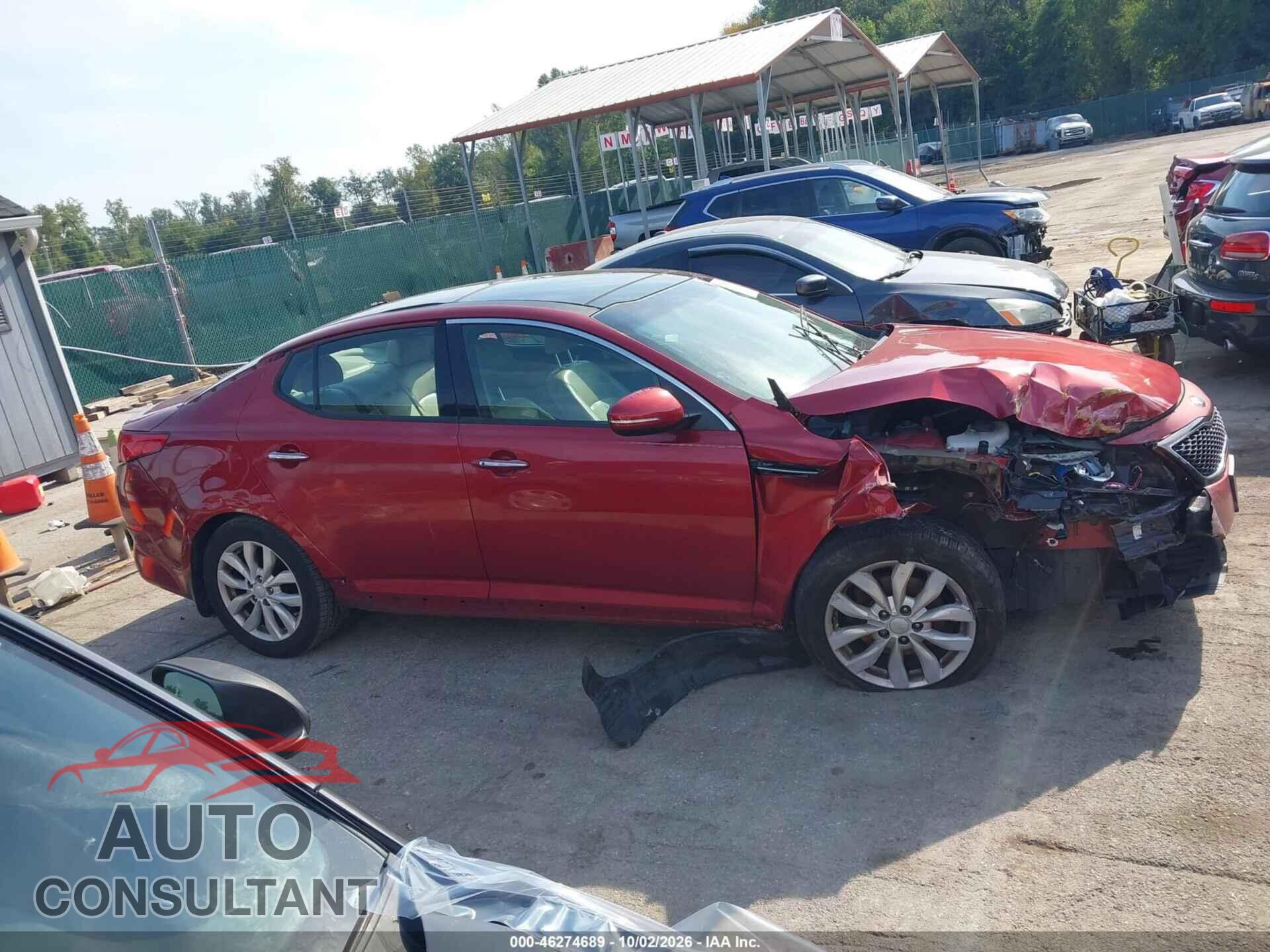 KIA OPTIMA 2015 - 5XXGN4A72FG407215