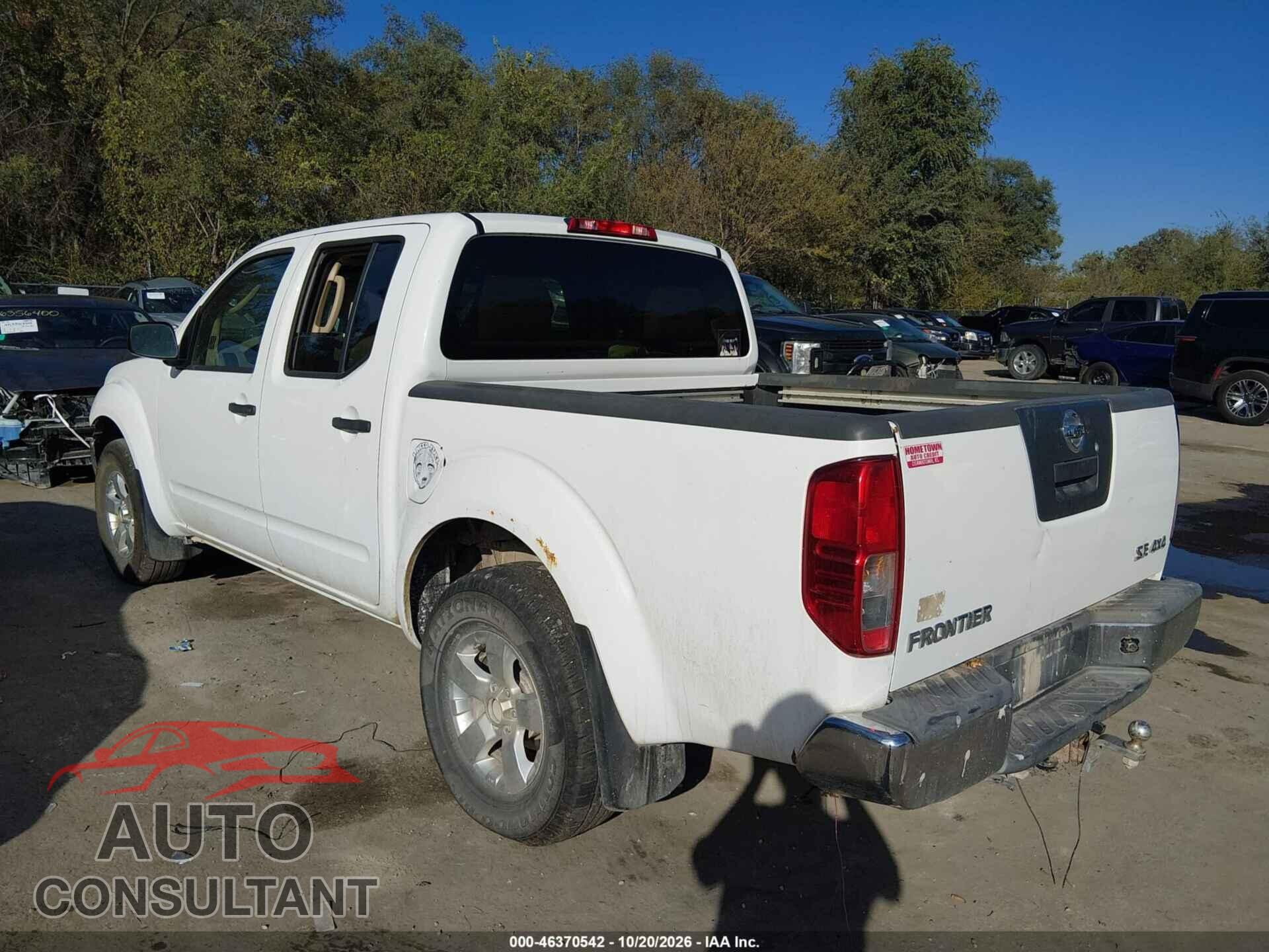 NISSAN FRONTIER 2009 - 1N6AD07W29C414392