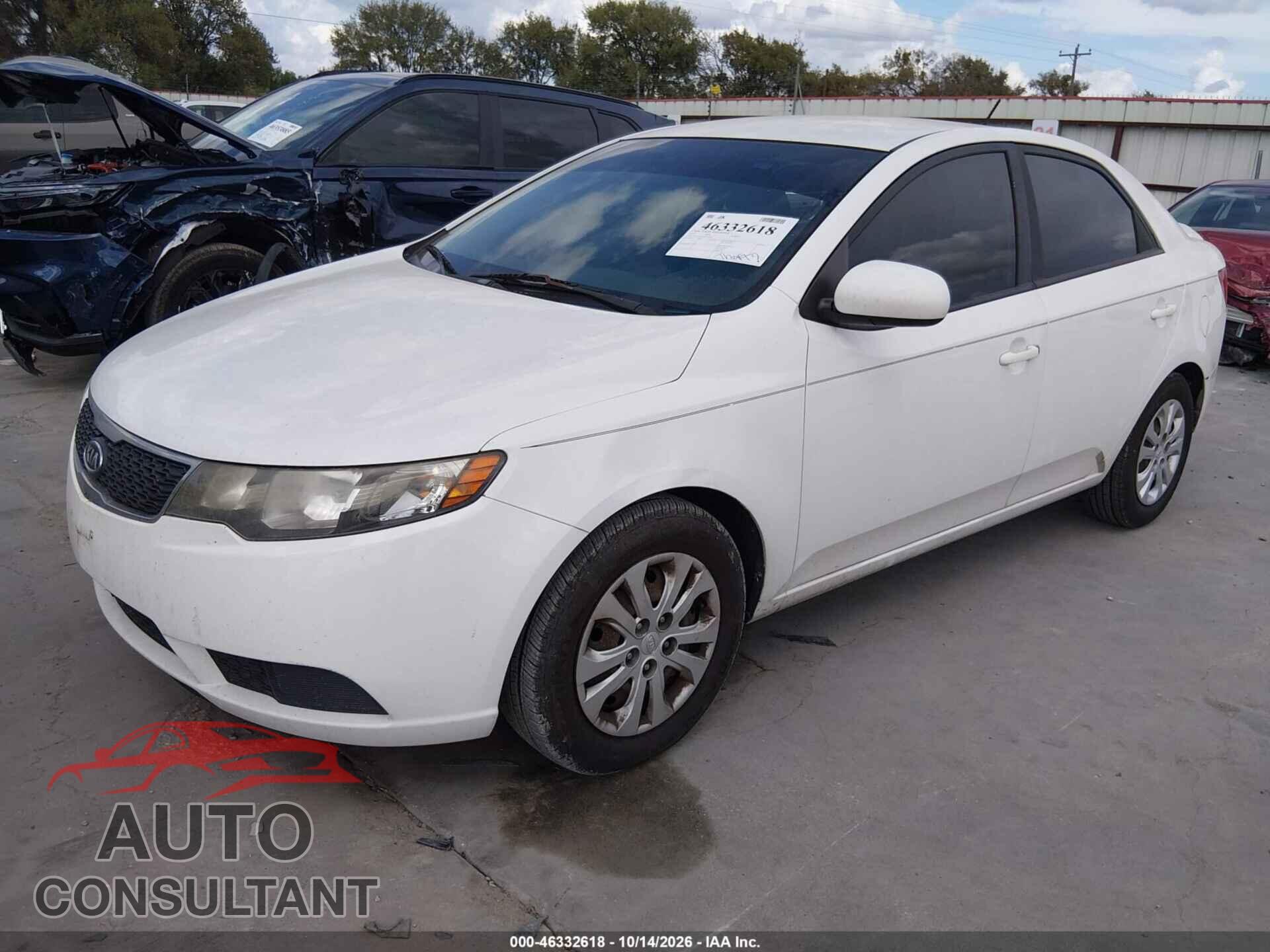KIA FORTE 2011 - KNAFT4A24B5378169