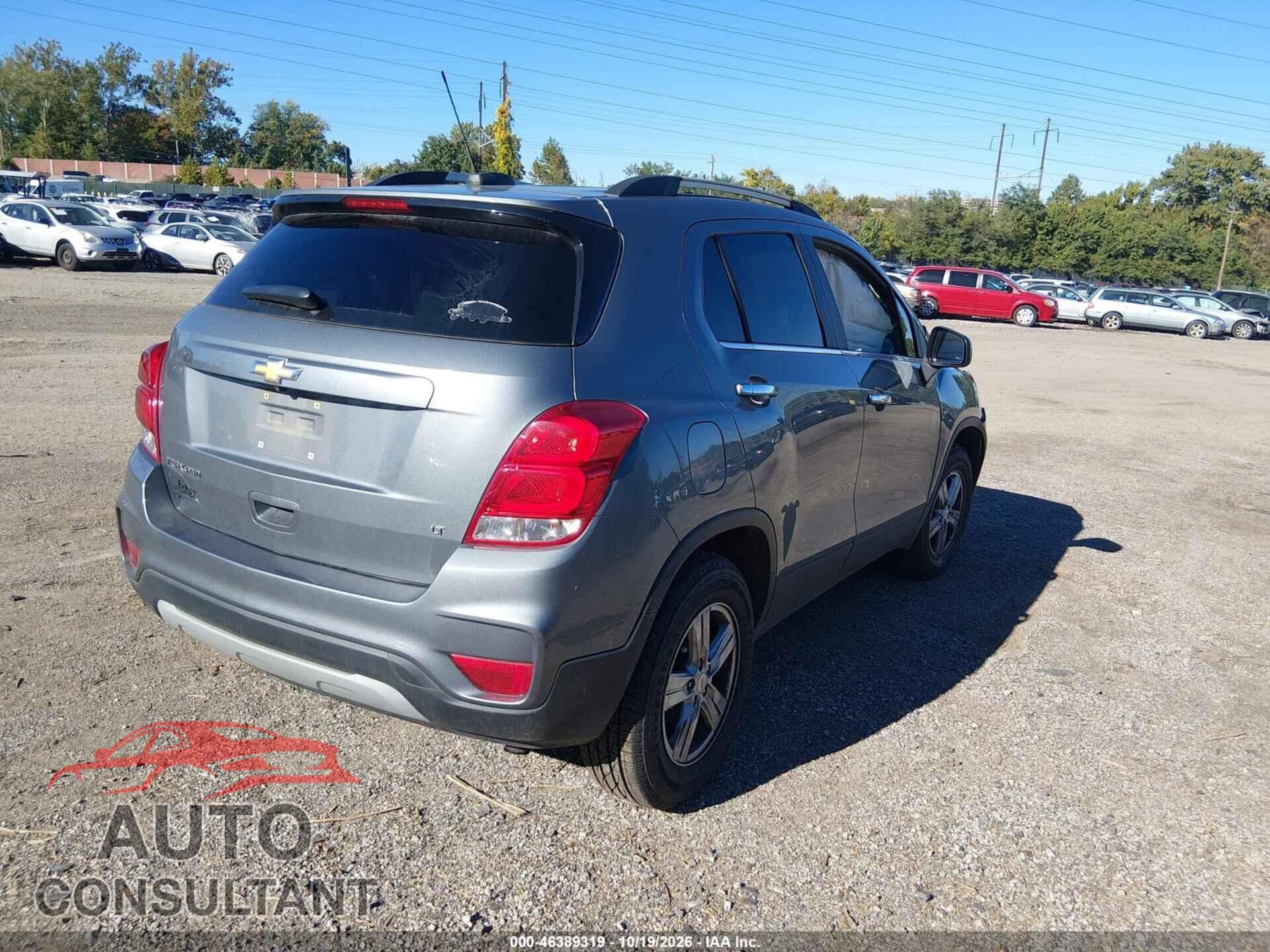 CHEVROLET TRAX 2019 - KL7CJPSBXKB921907
