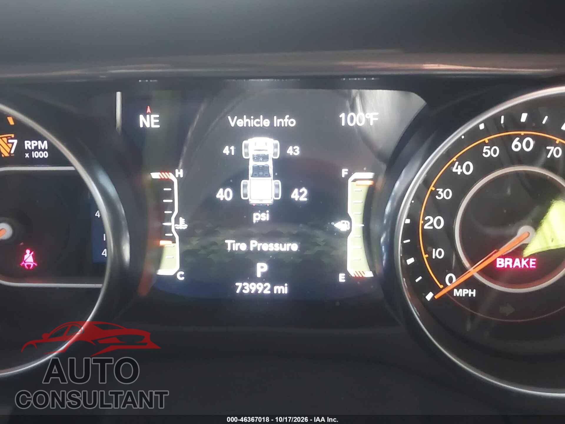 JEEP GLADIATOR 2021 - 1C6HJTAG0ML582805