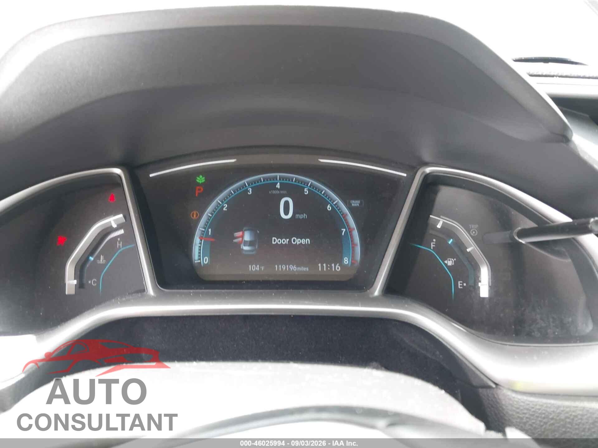 HONDA CIVIC 2018 - JHMFC1F76JX009529