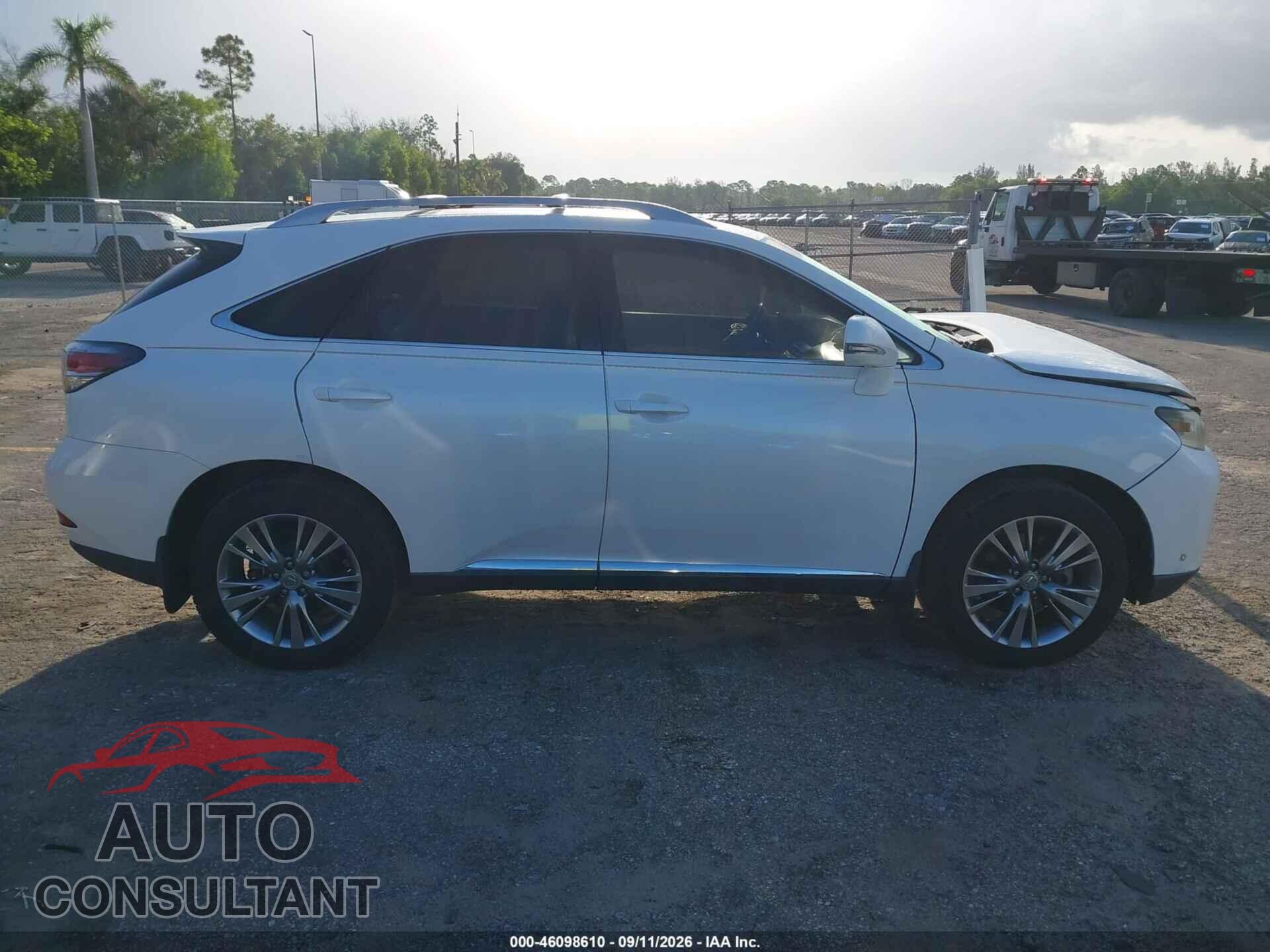 LEXUS RX 350 2013 - 2T2BK1BA6DC155240