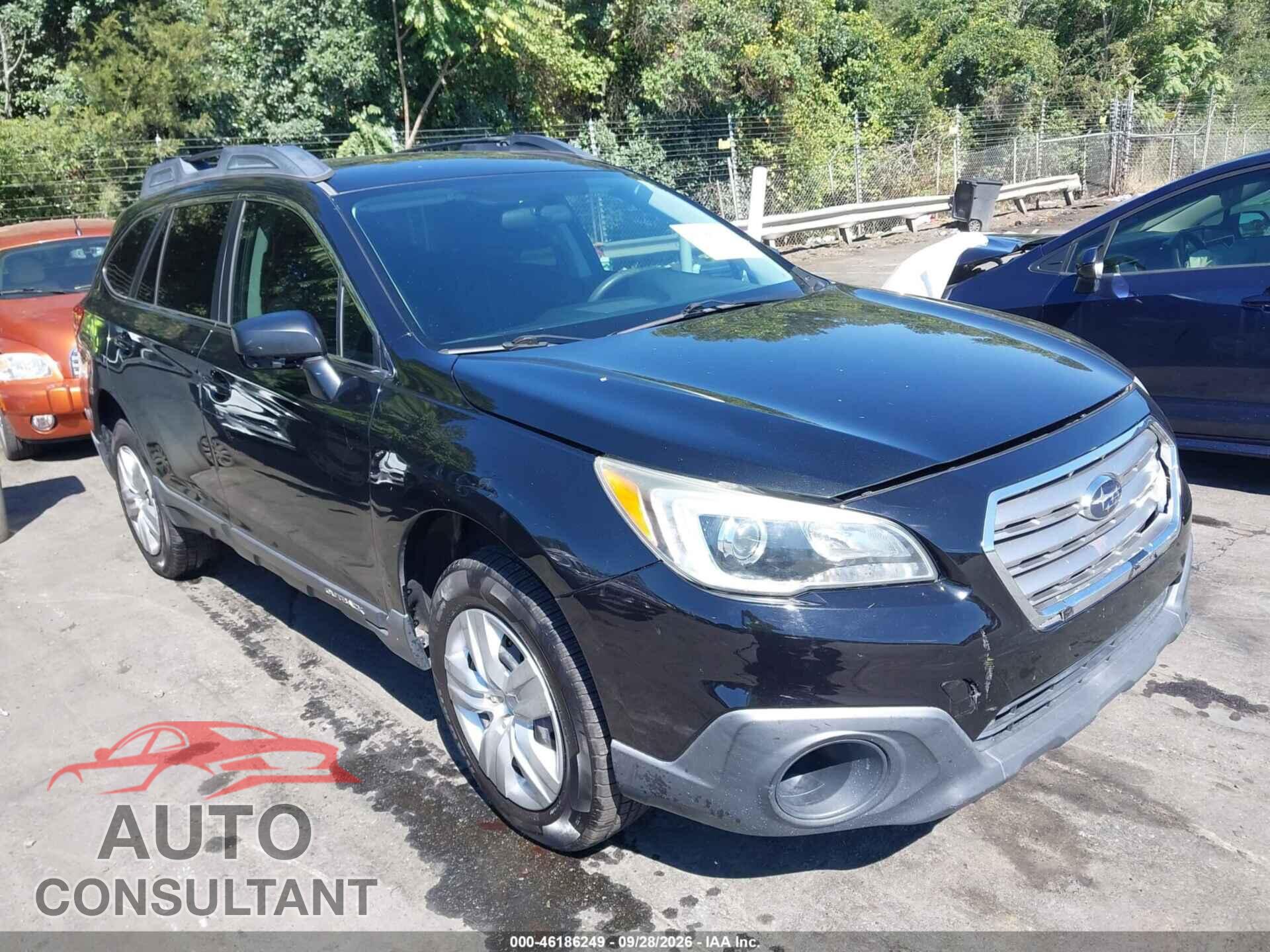 SUBARU OUTBACK 2015 - 4S4BSAAC5F3267560