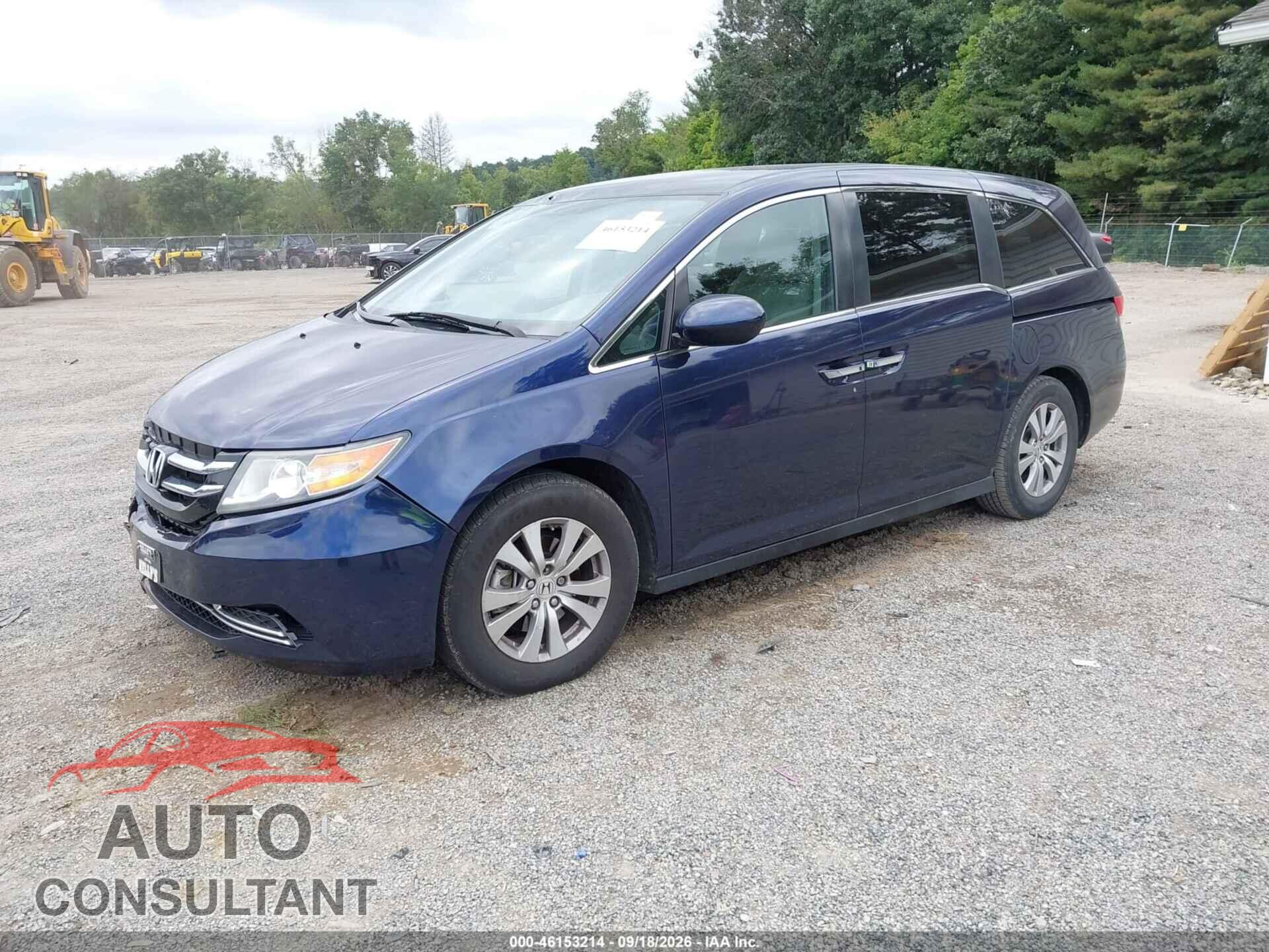 HONDA ODYSSEY 2014 - 5FNRL5H43EB033991