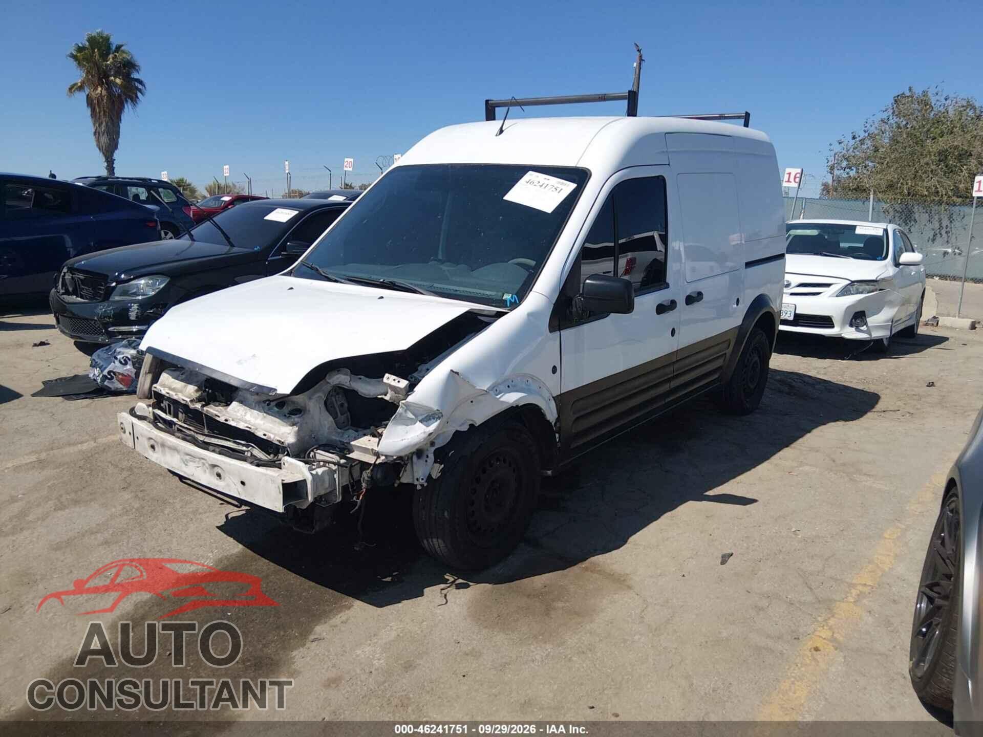 FORD TRANSIT CONNECT 2012 - NM0LS7AN2CT098894