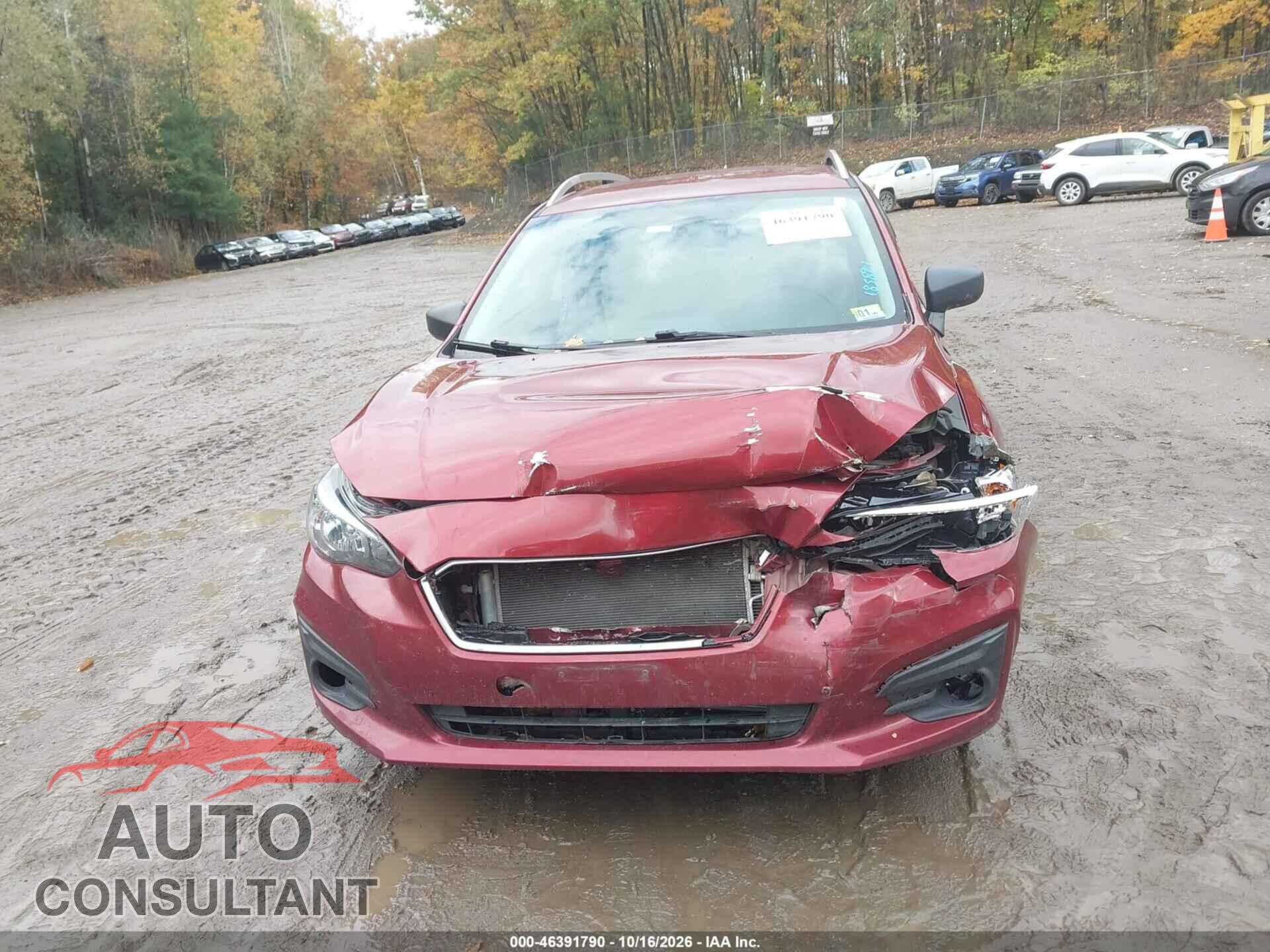 SUBARU IMPREZA 2017 - 4S3GTAB60H3703735