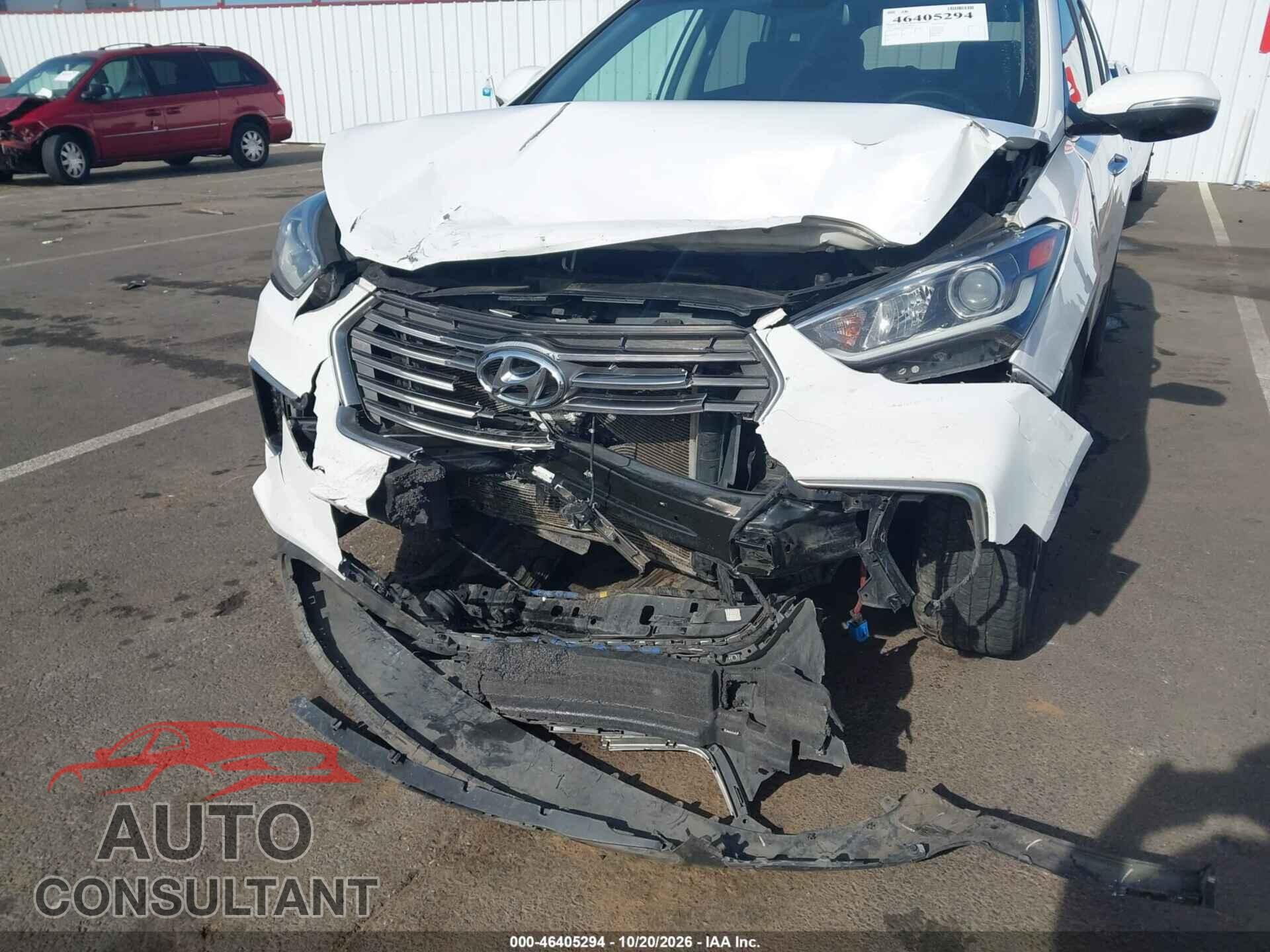 HYUNDAI SANTA FE 2017 - KM8SRDHF4HU232017